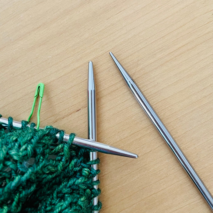 Are your knitting needles too pointy or not pointy enough?