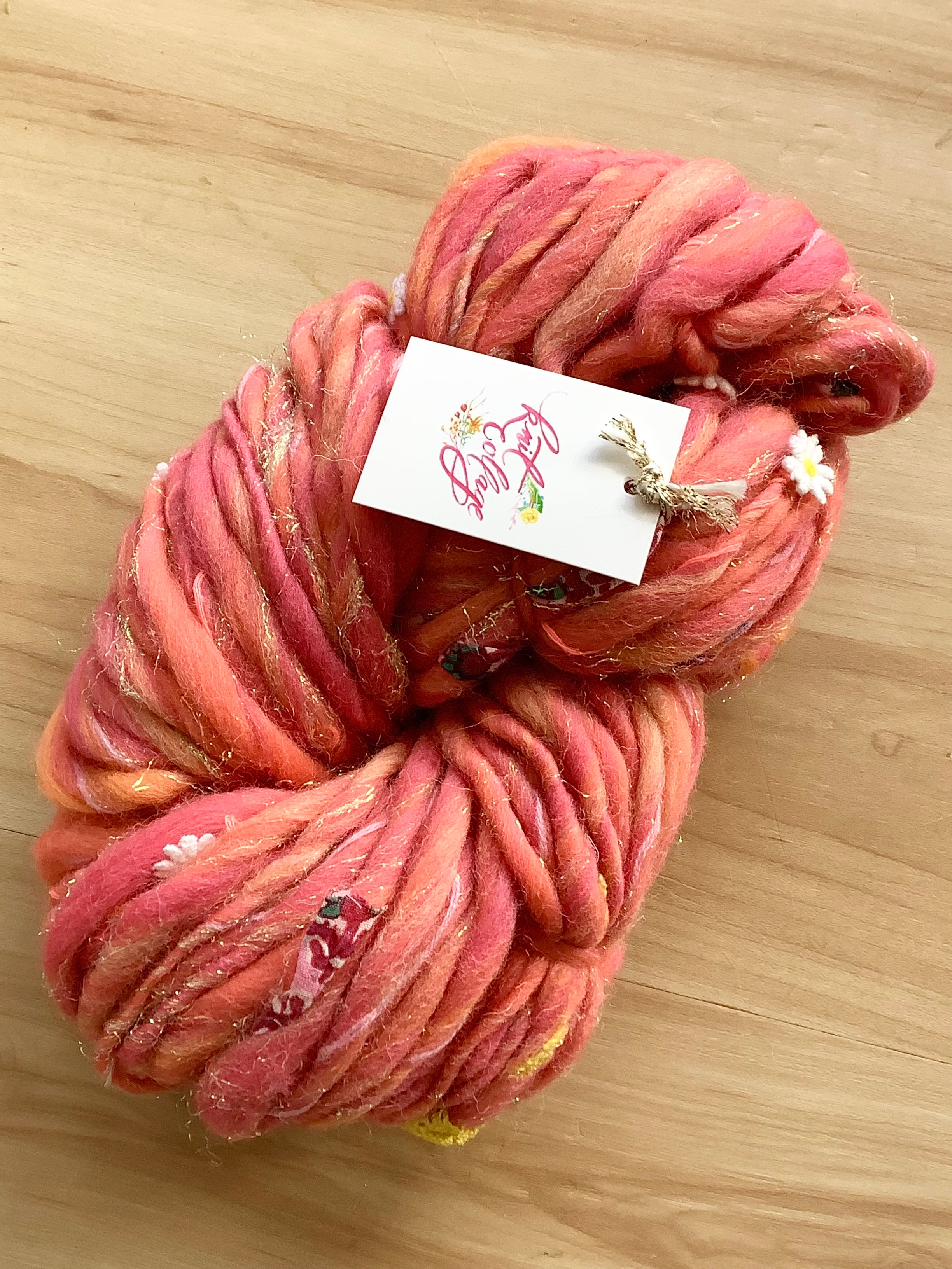 Peony Pink - Daisy Chain yarn from Knit Collage