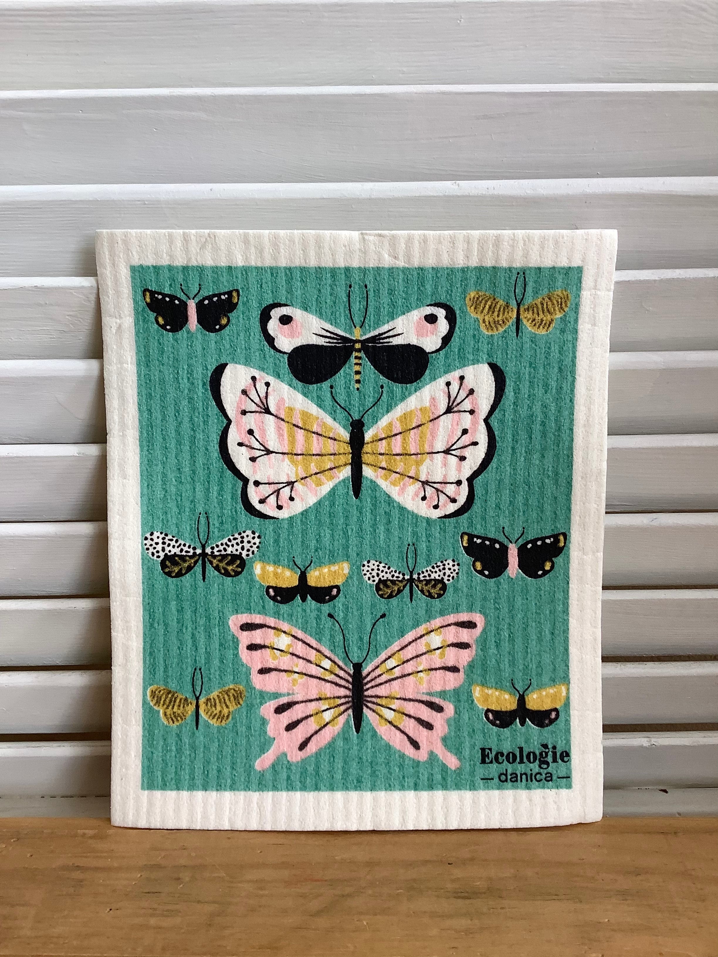 Butterflies - Swedish Dishcloths