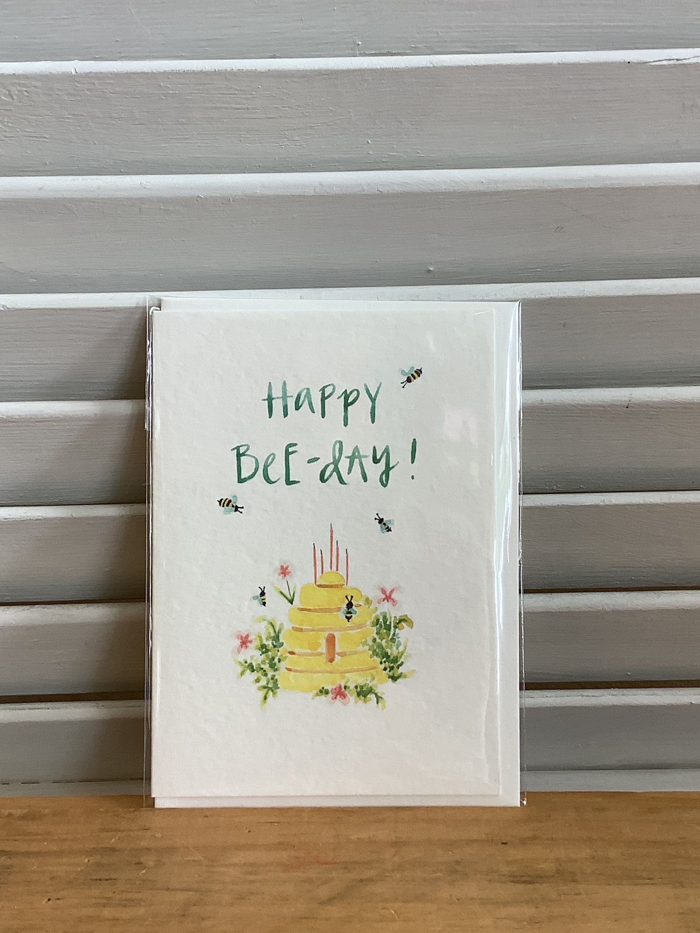 Mary Thrailkill Card - Happy Bee-Day