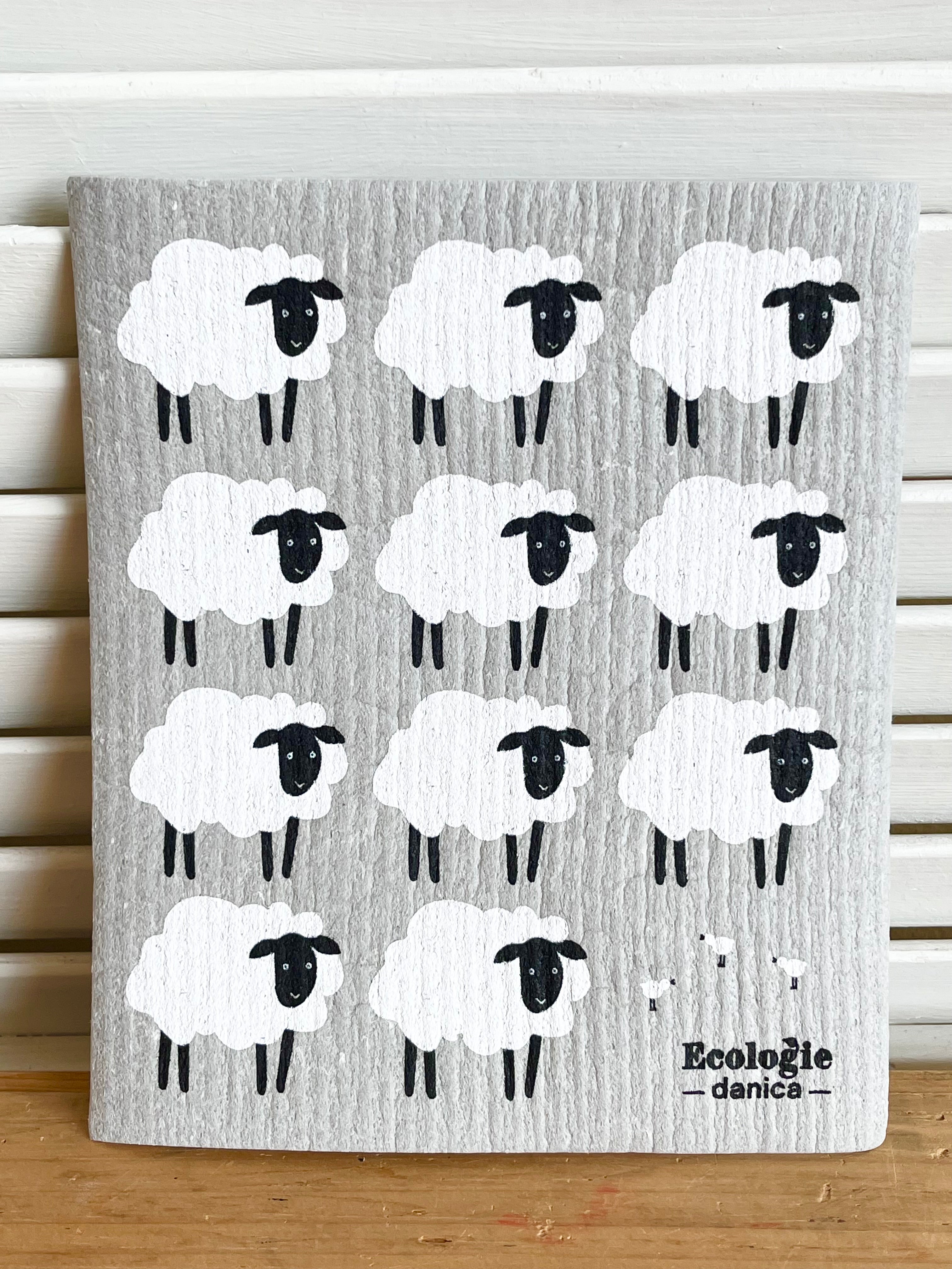 Counting Sheep - Swedish Dishcloths