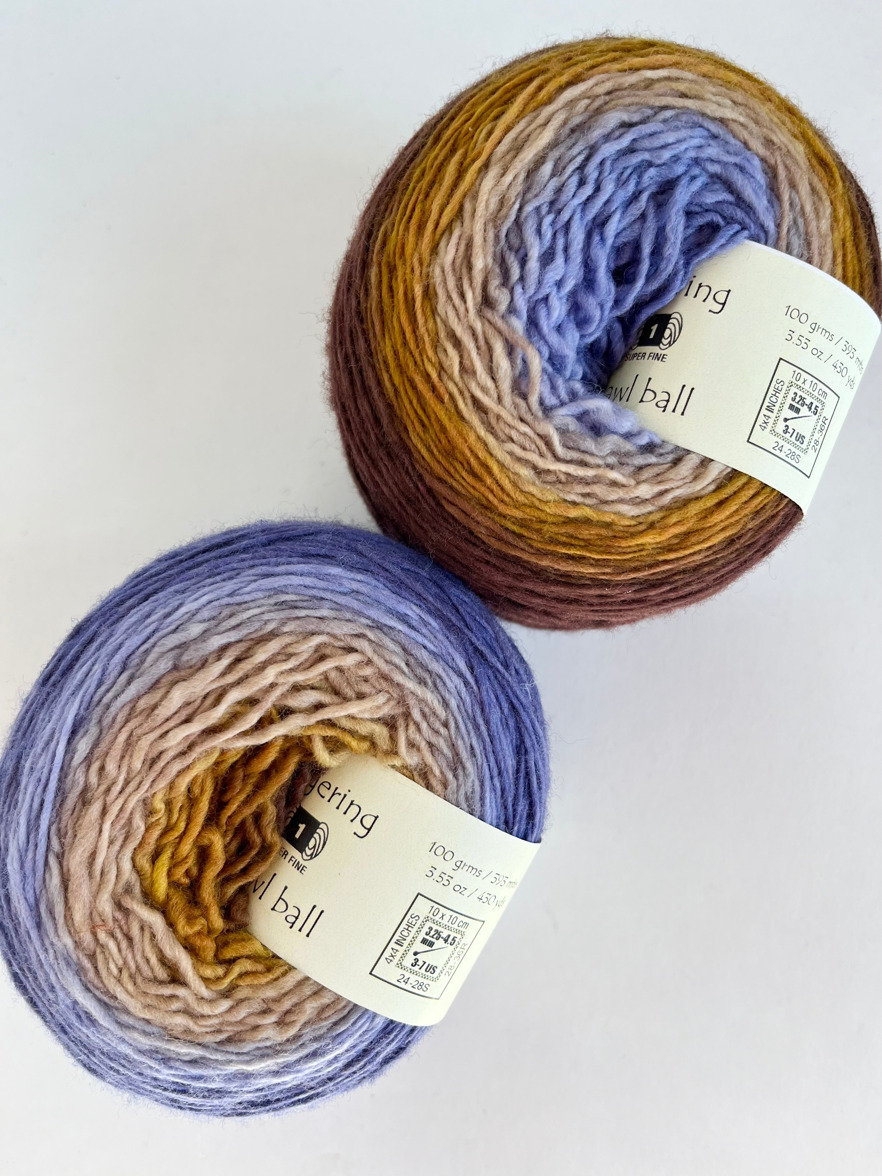 River - Ombre Shawl ball from Freia