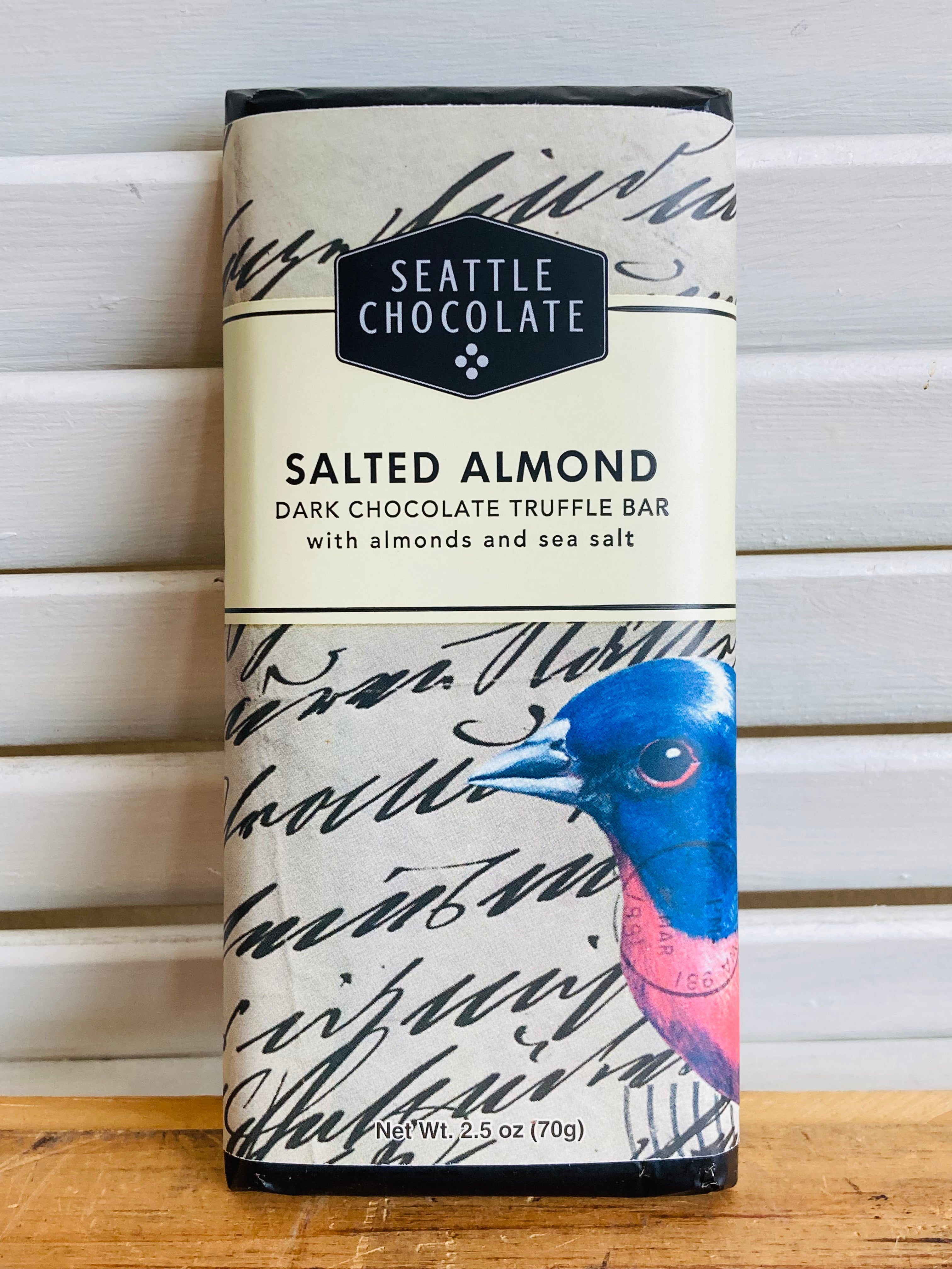 Salted Almond - Seattle Chocolate truffle bar