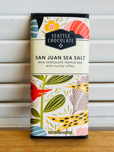 San Juan Sea Salt - Seattle Chocolate Truffle bar