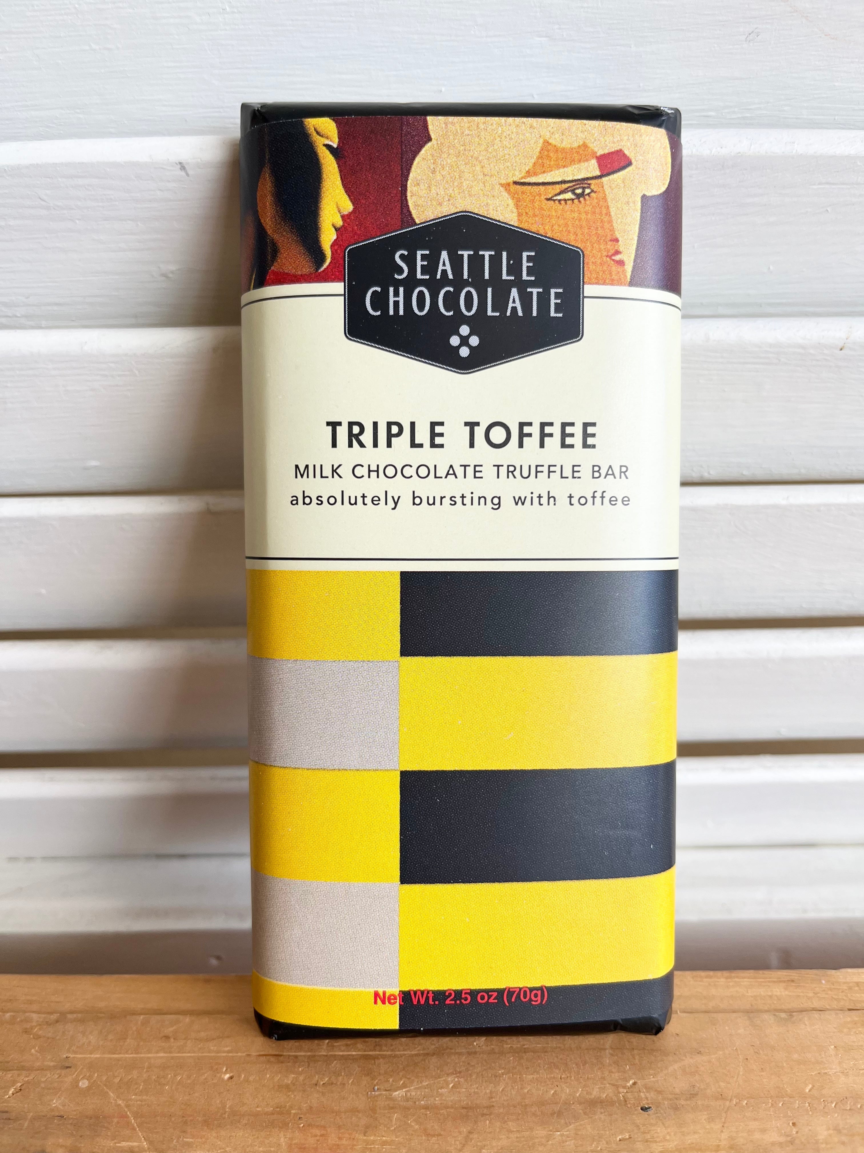 Triple Toffee - Seattle Chocolate Truffle bar