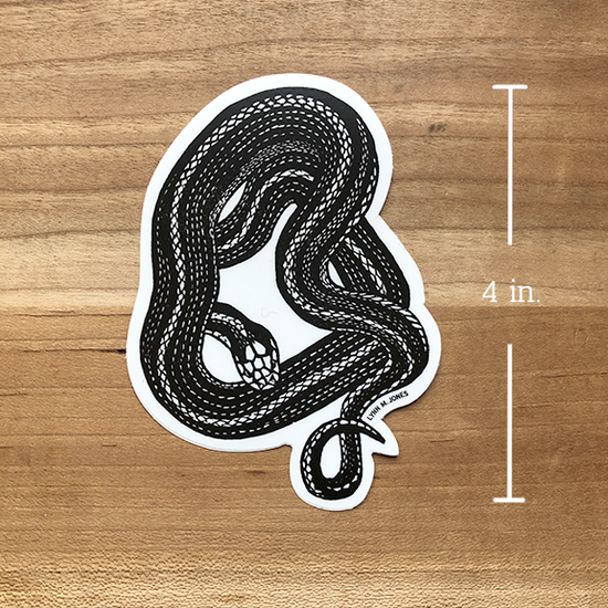Snake - Stickers from Just My Type Letterpress