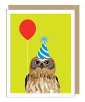 Balloon Owl Birthday
