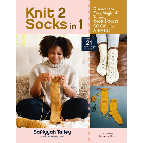 Knit 2 Socks in 1 book