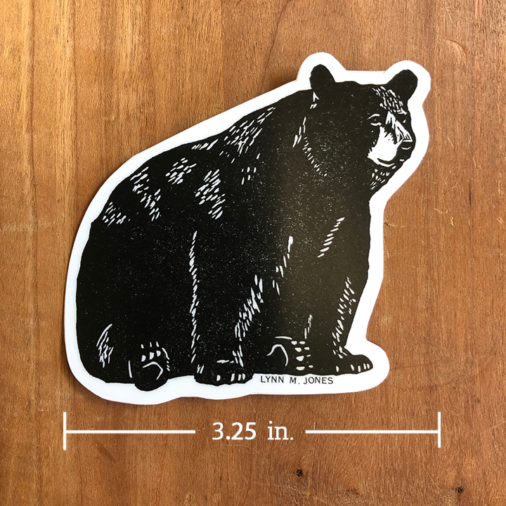 Bear - Stickers from Just My Type Letterpress