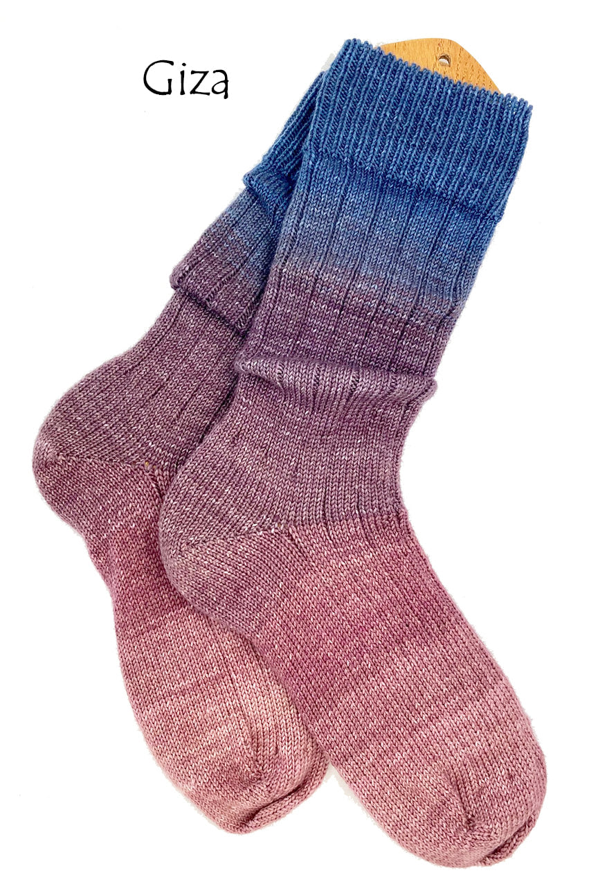 Giza - SoleMates Ombré sock yarn from Freia Fine Handpaints