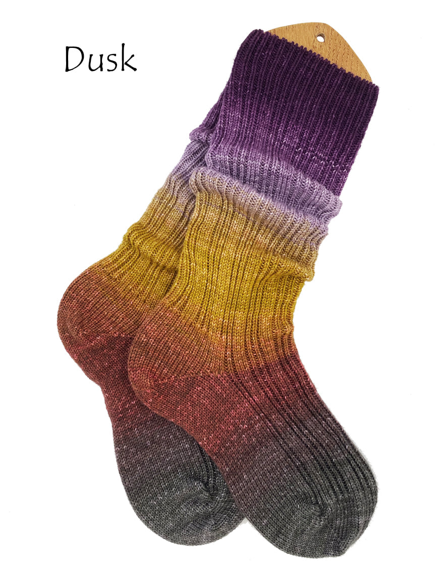 Dusk - SoleMates Ombré sock yarn from Freia Fine Handpaints