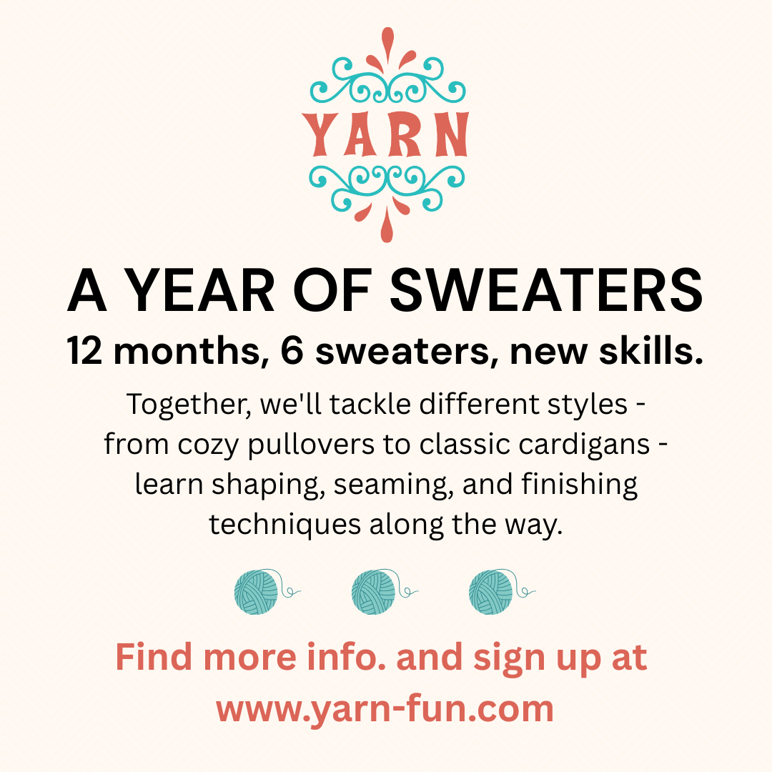 A Year of Sweaters 2026!