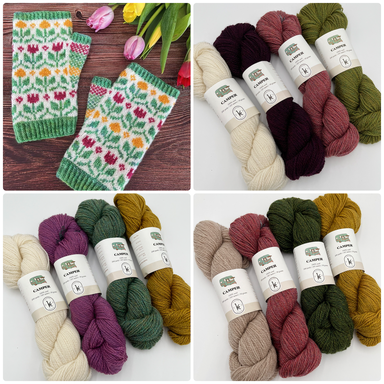 You've heard of wine and food pairings, how about yarn and project pairings!