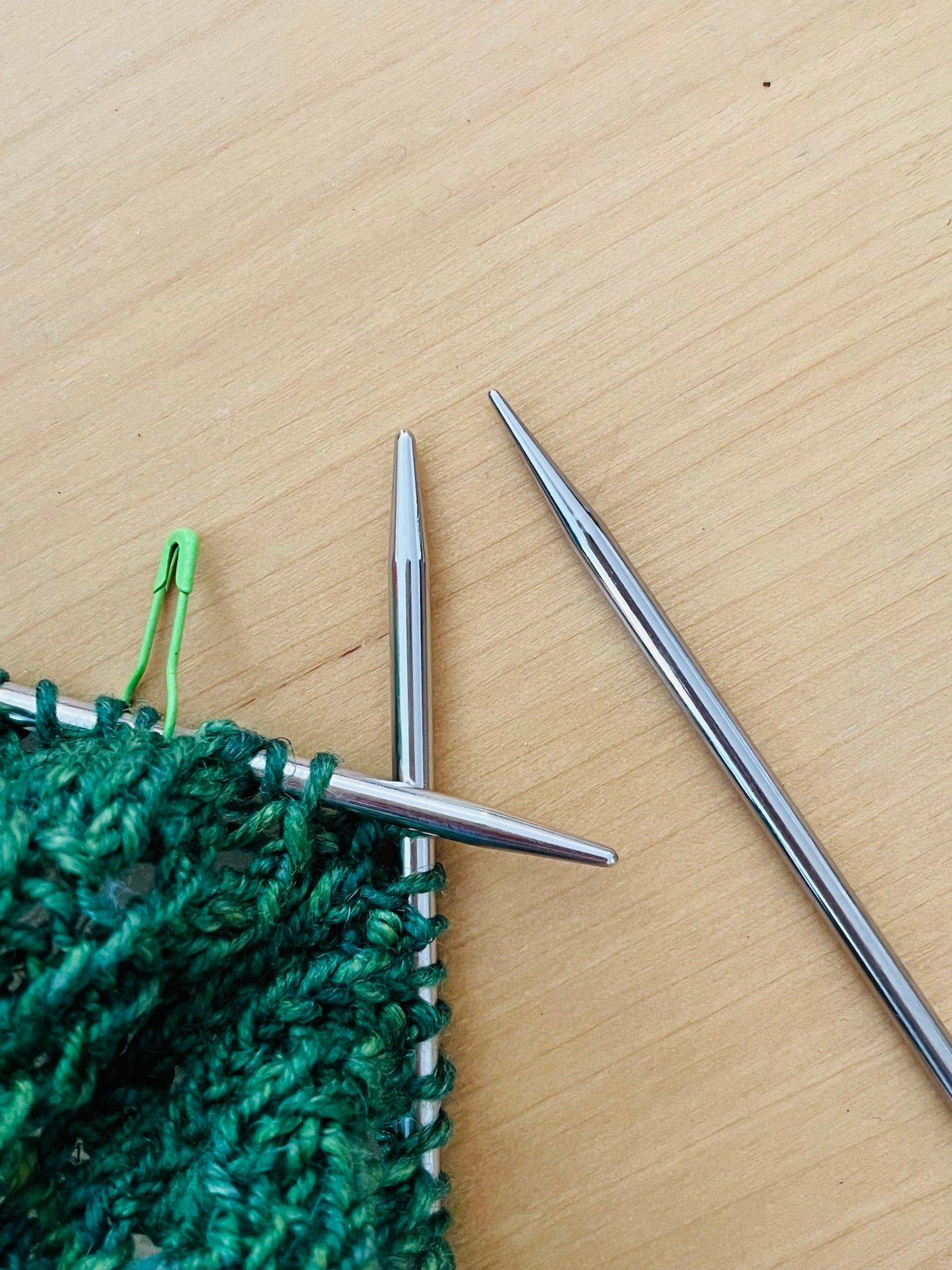 Are your knitting needles too pointy or not pointy enough?