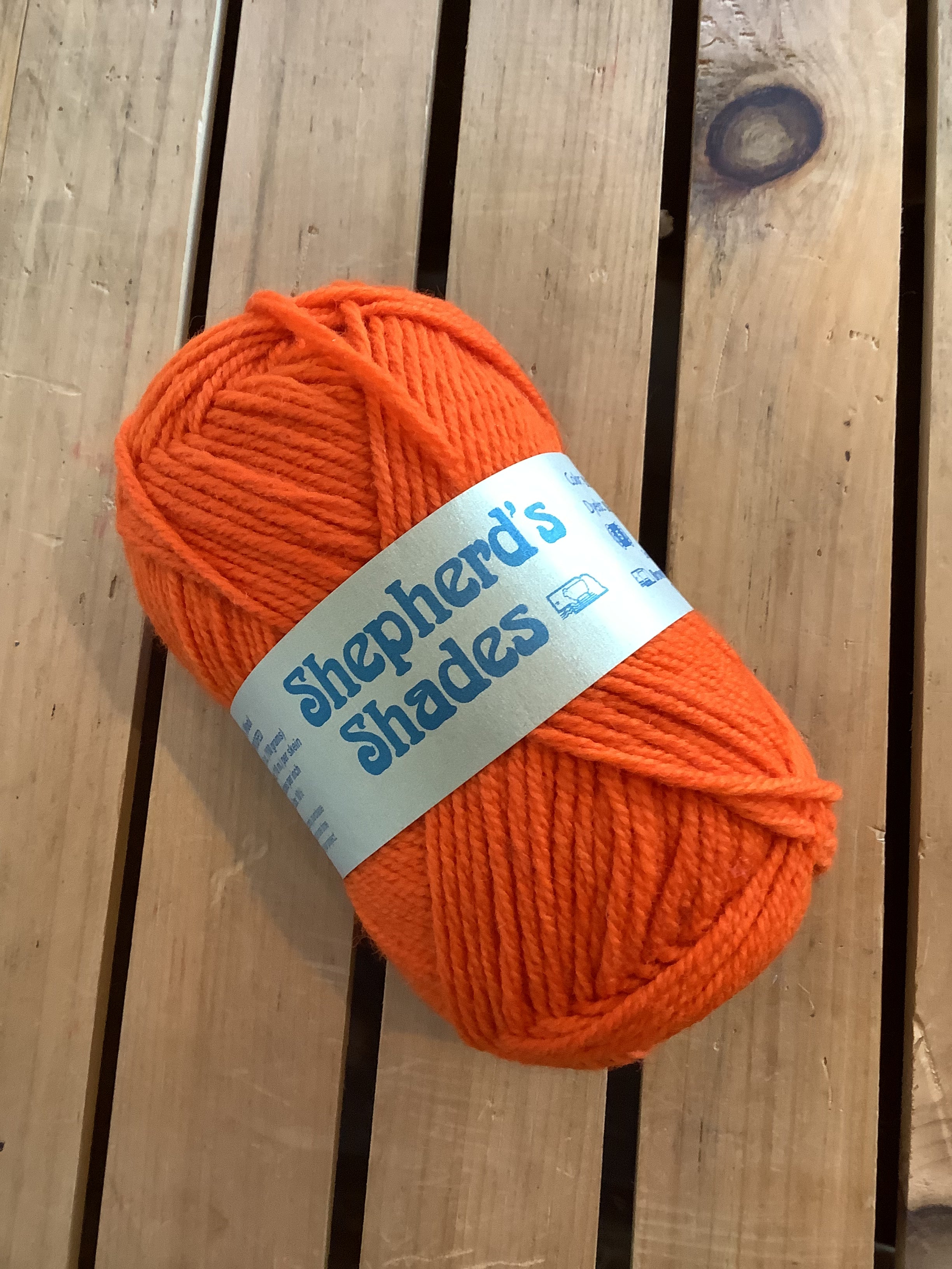 Brown Sheep Company Shepherd’s Shades Color: Pumpkin SS311 Lot: 003