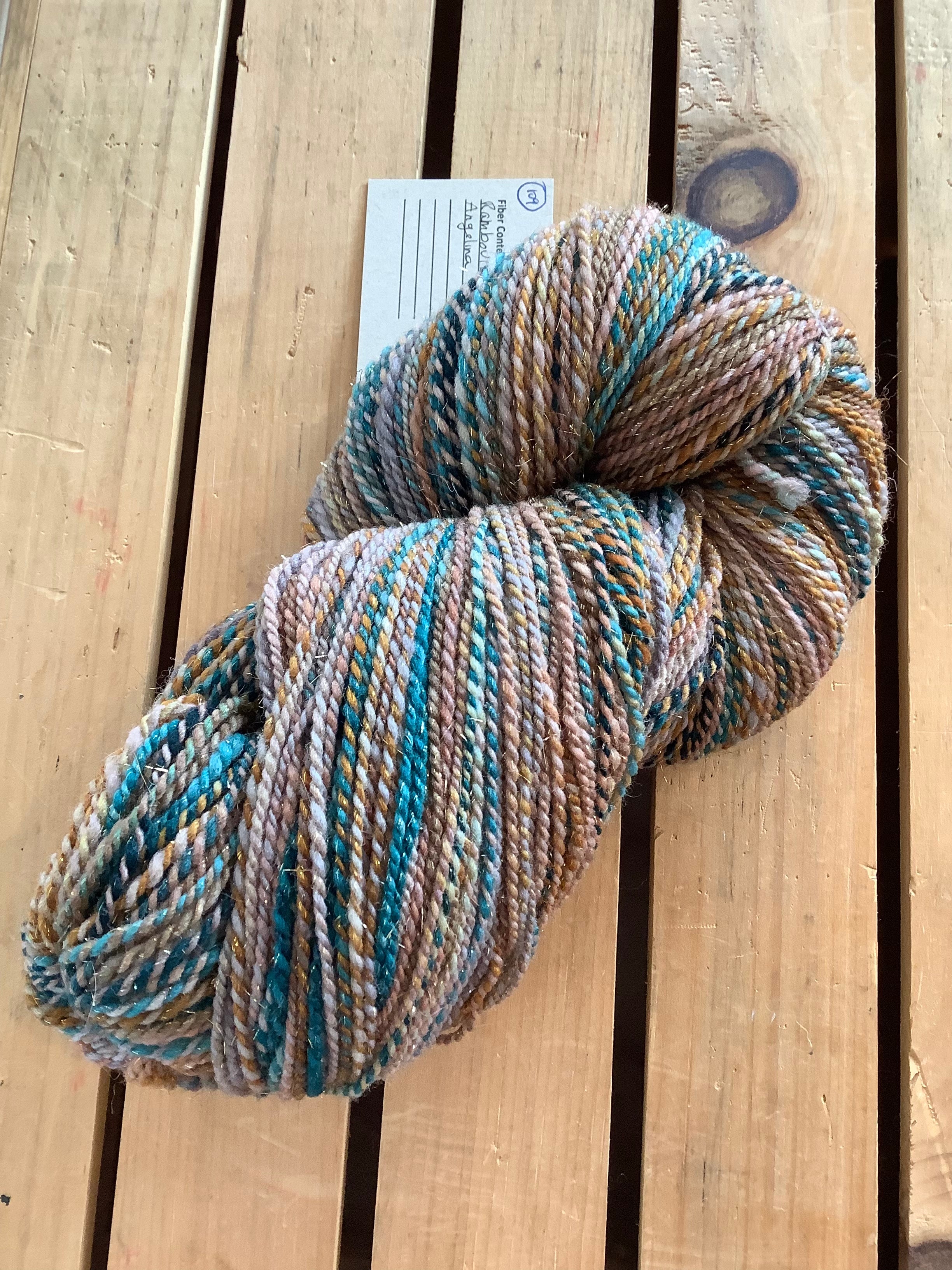 Rambouillet & Angelina Sparkly Blues & Browns 109