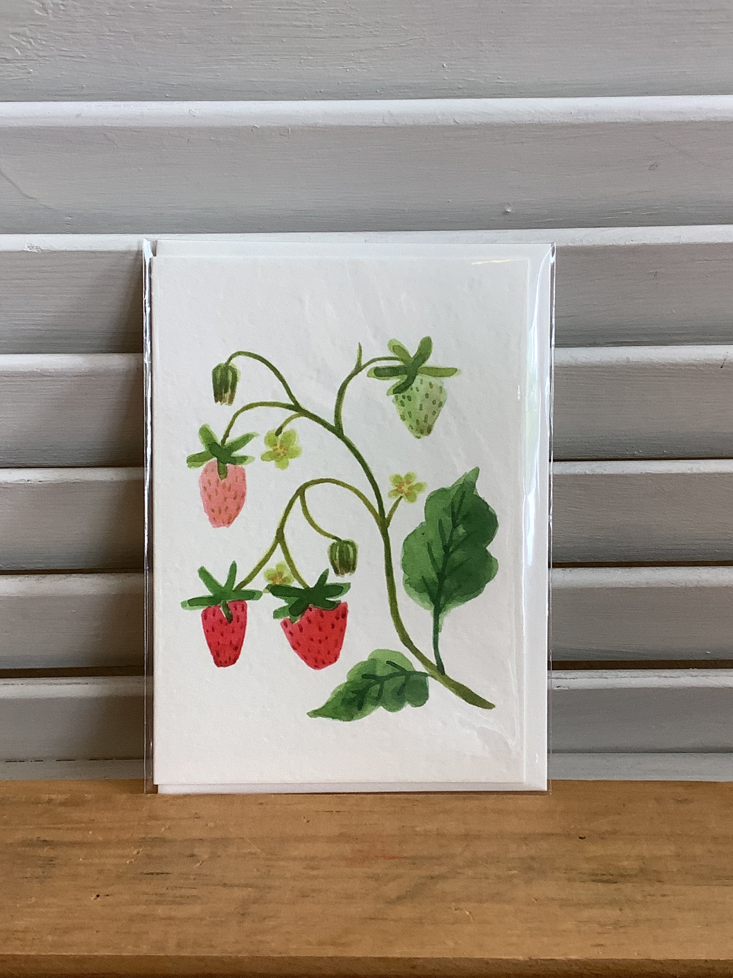 Mary Thrailkill Card - Juicy Strawberries