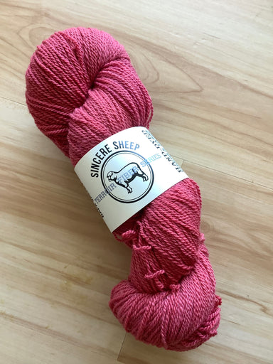 Speckled Hand Dyed Yarn in Sport Weight for Rose Cardigan, Indie