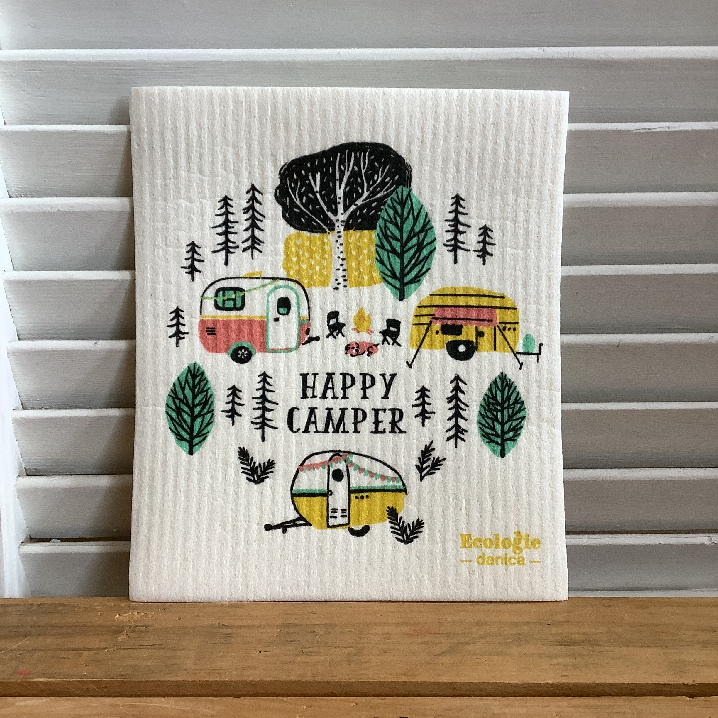 Happy Camper - Swedish Dishcloths