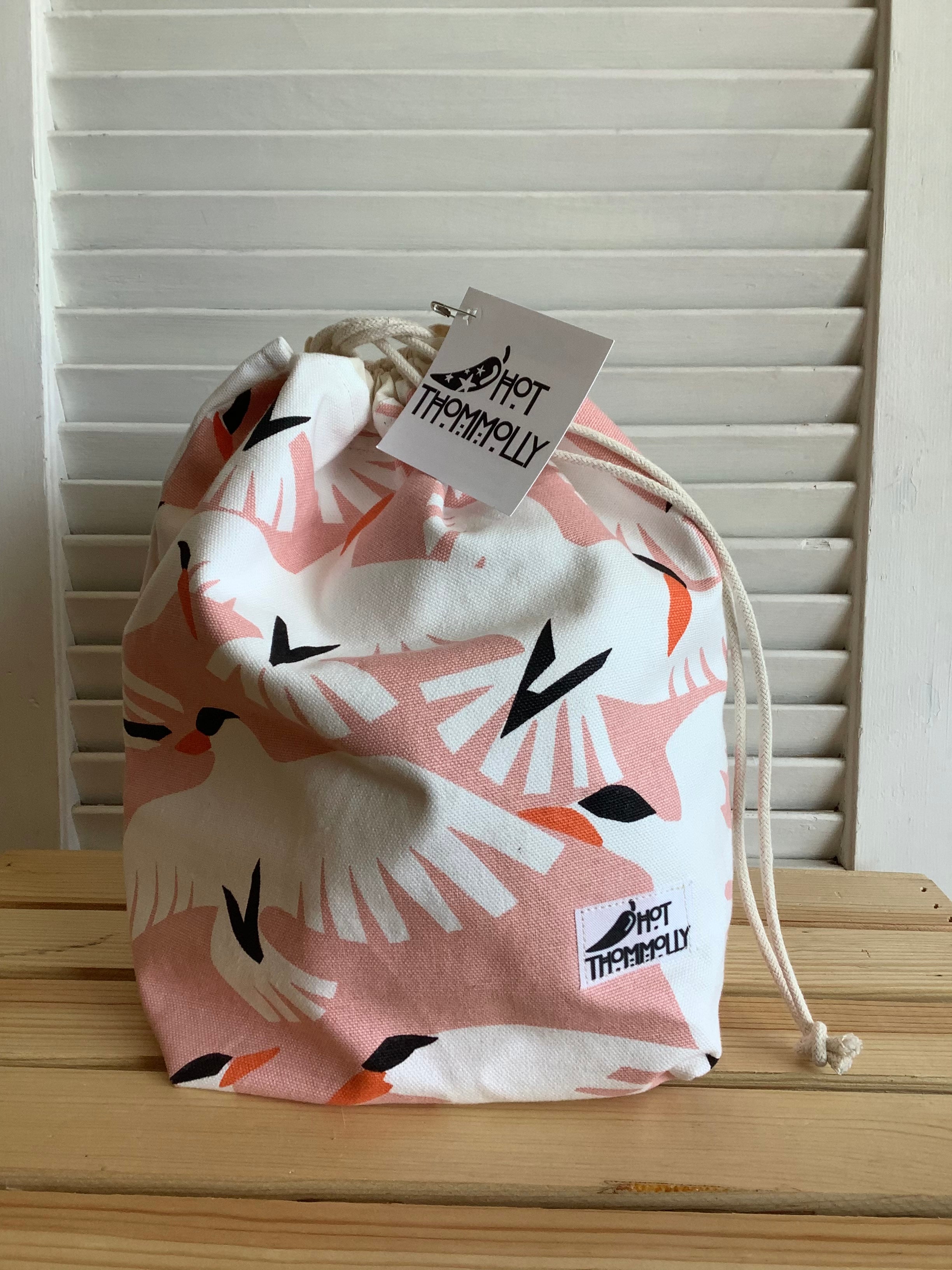 Seagulls - large drawstring bag