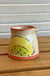 Yellow and green - Little pitcher from Sue Moon Pottery