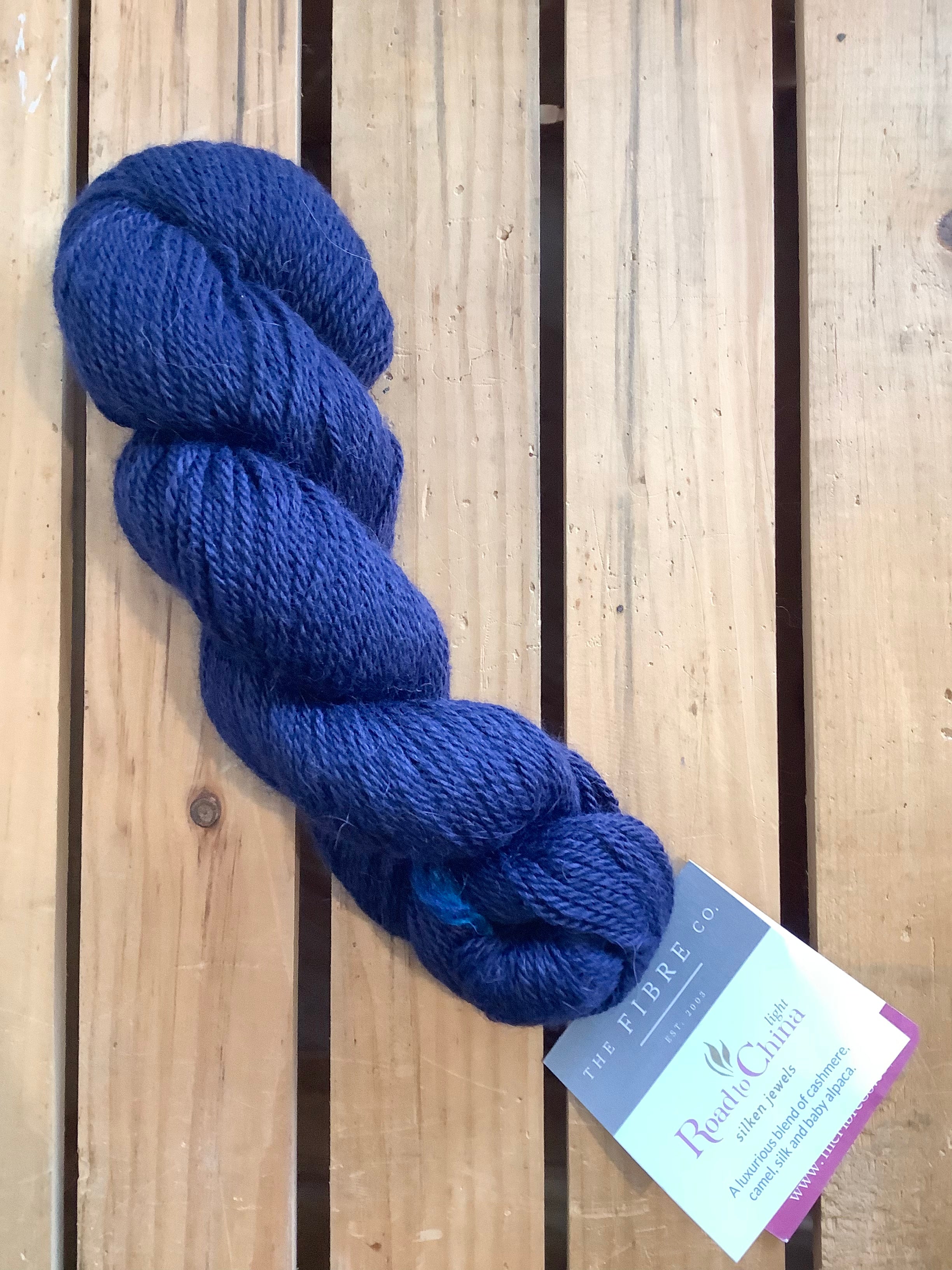 The Fibre Co. Road to China Light Color: Cobalt Lot: 564162