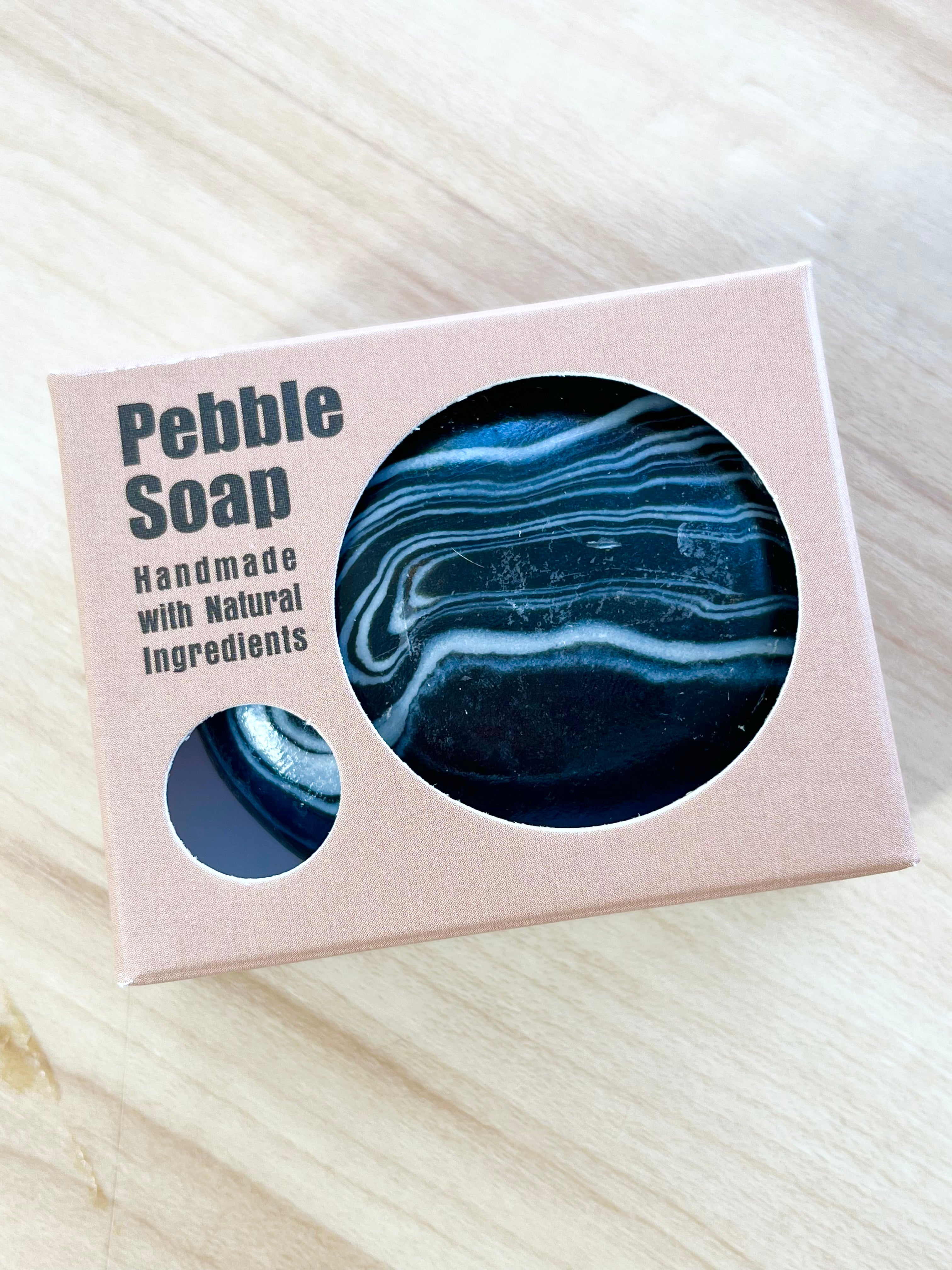 Charcoal - Pebble Soap