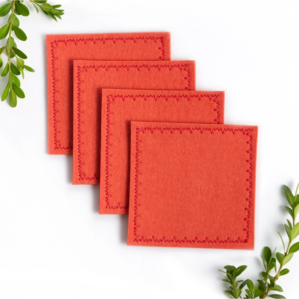 Merino Wool Felt Coasters