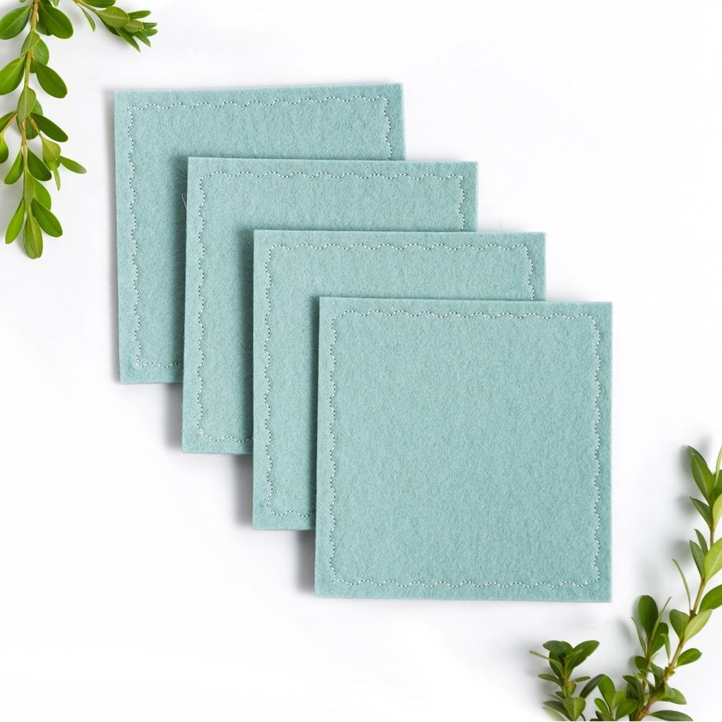 Merino Wool Felt Coasters