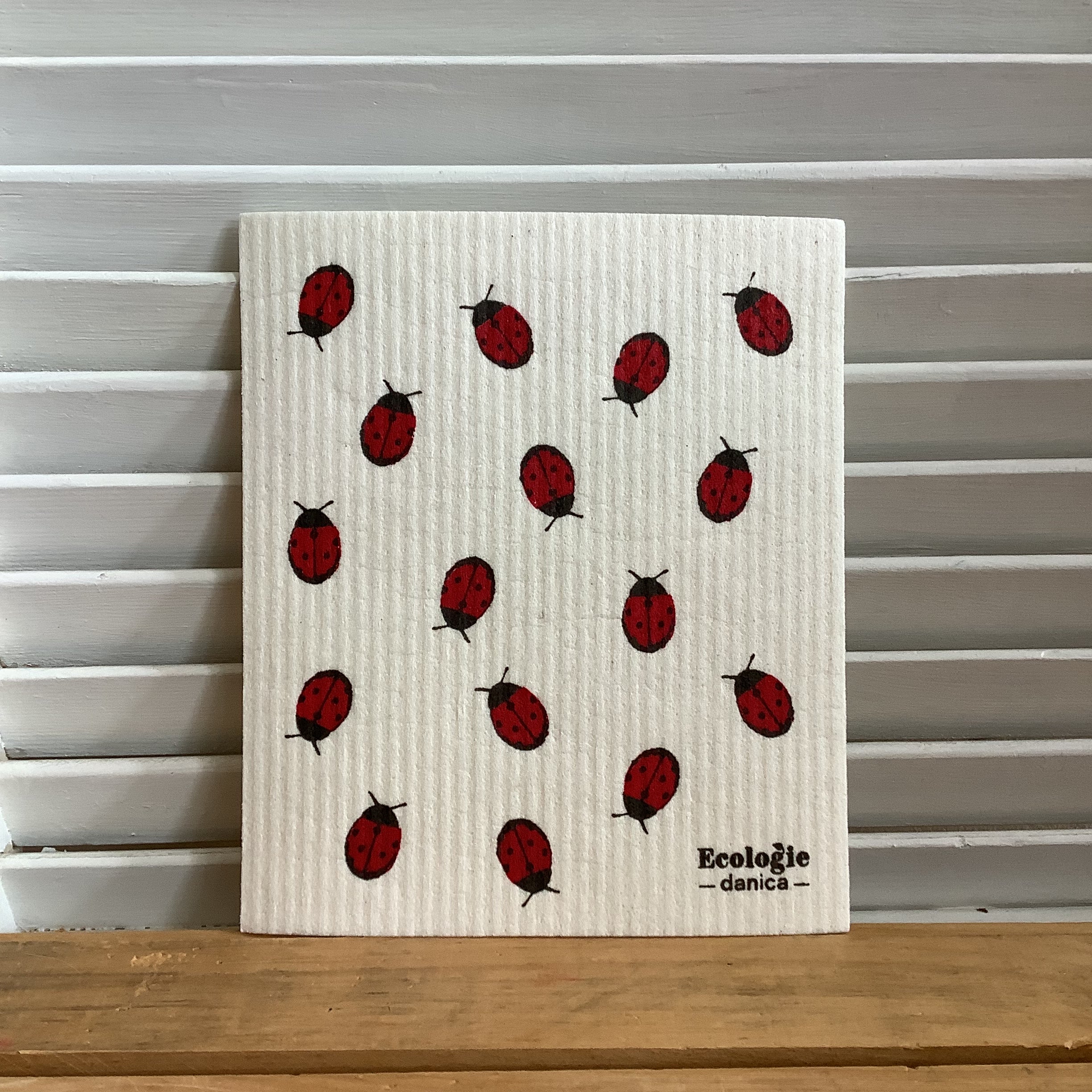 Ladybugs - Swedish Dishcloths