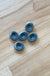 Blue - Buttons Oval Corozo Nut