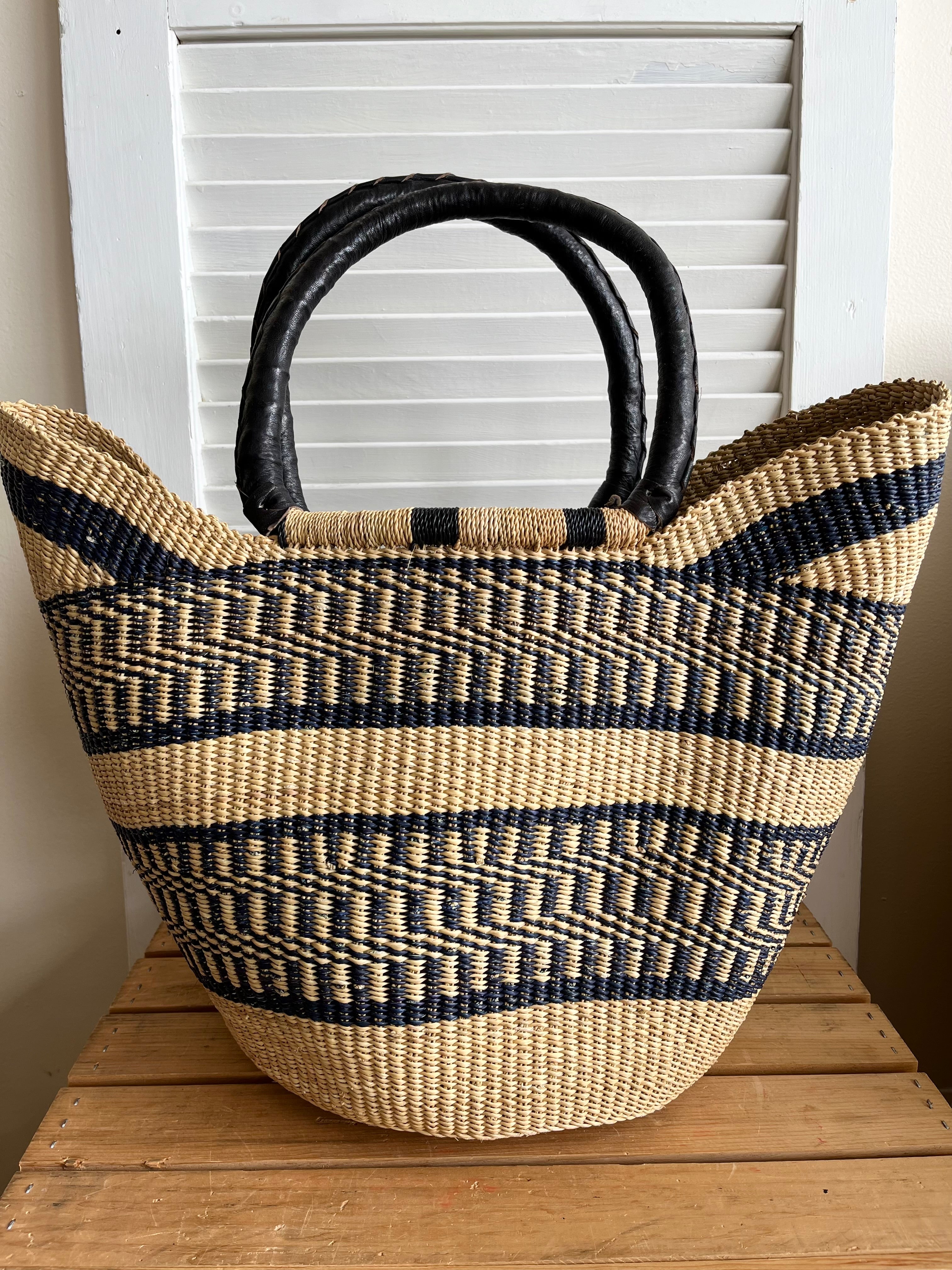 U-Shopper basket with handles