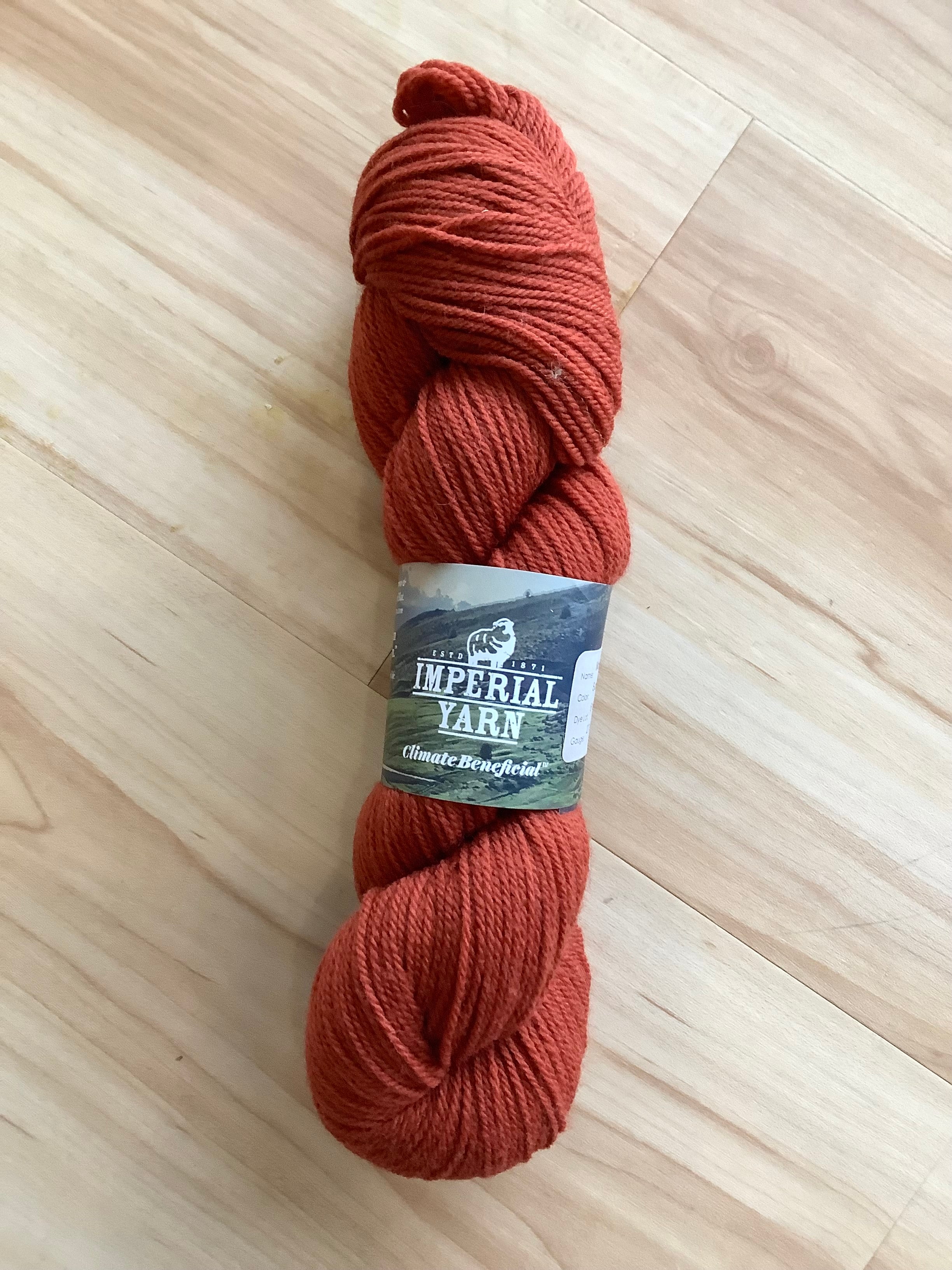 Imperial Yarn McKenzie Color: Sunset Lot: 616