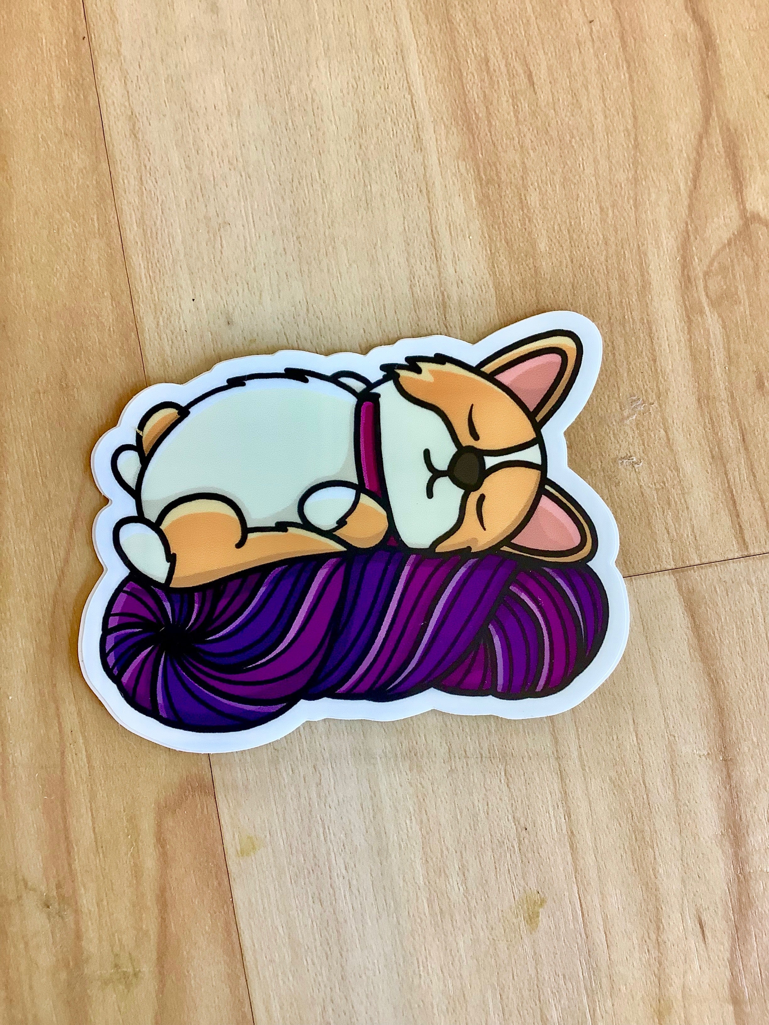 Animal Yarn Stickers