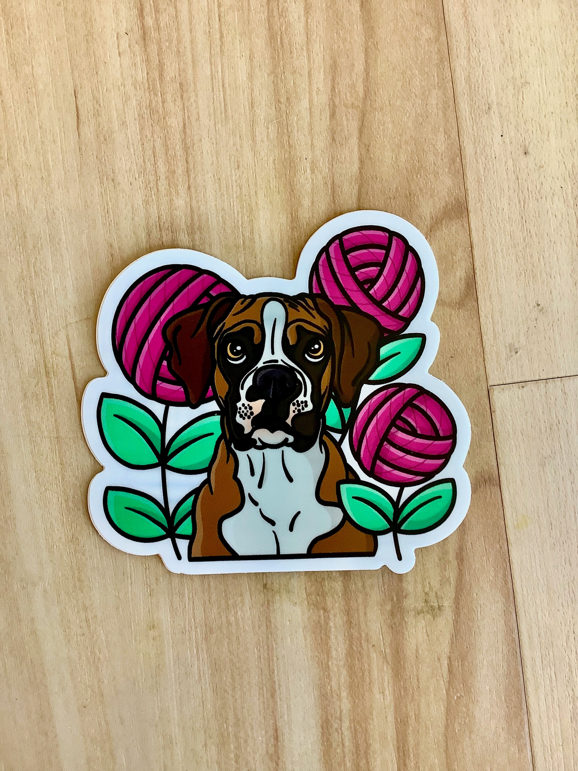 Animal Yarn Stickers