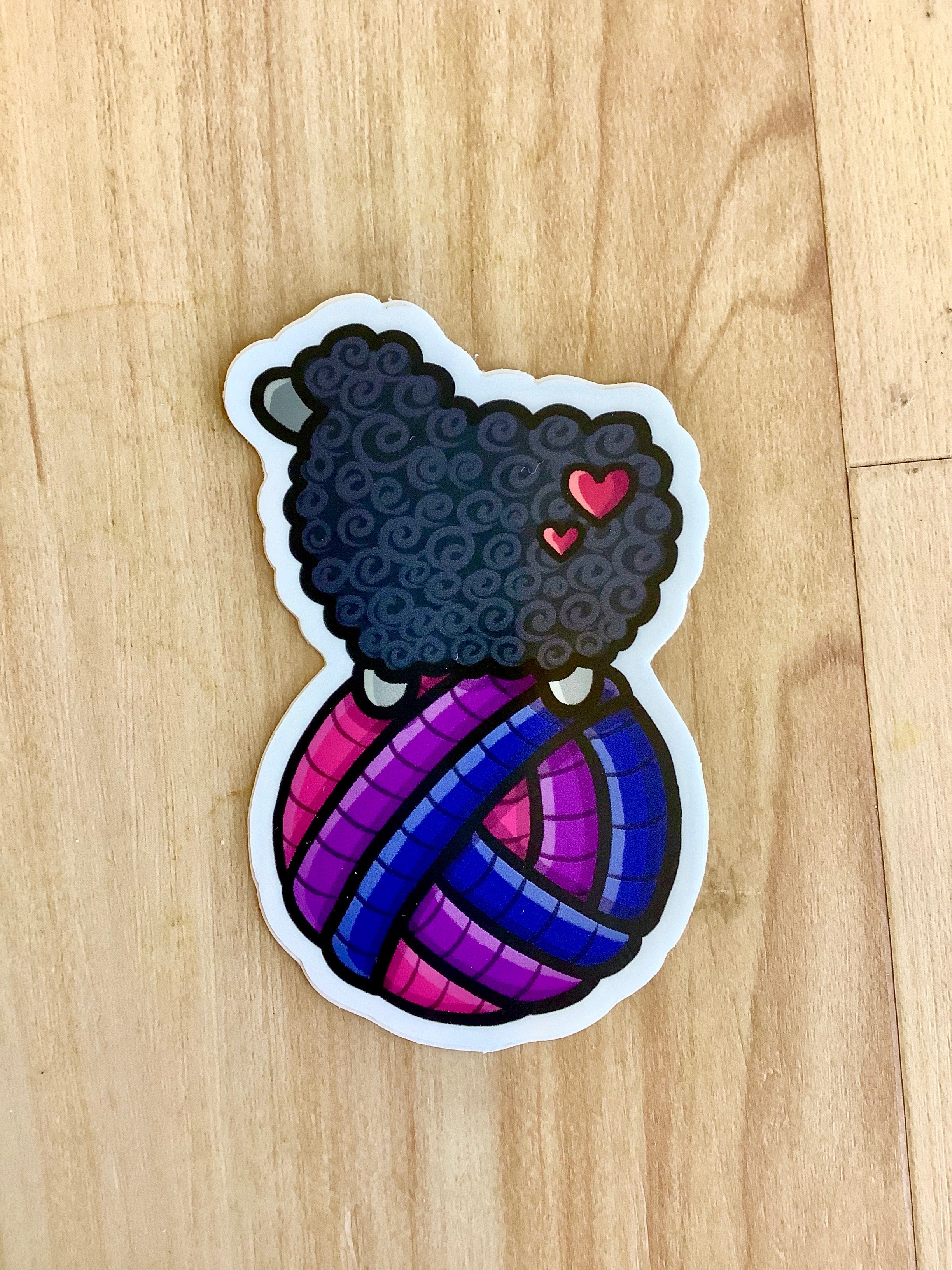 Animal Yarn Stickers