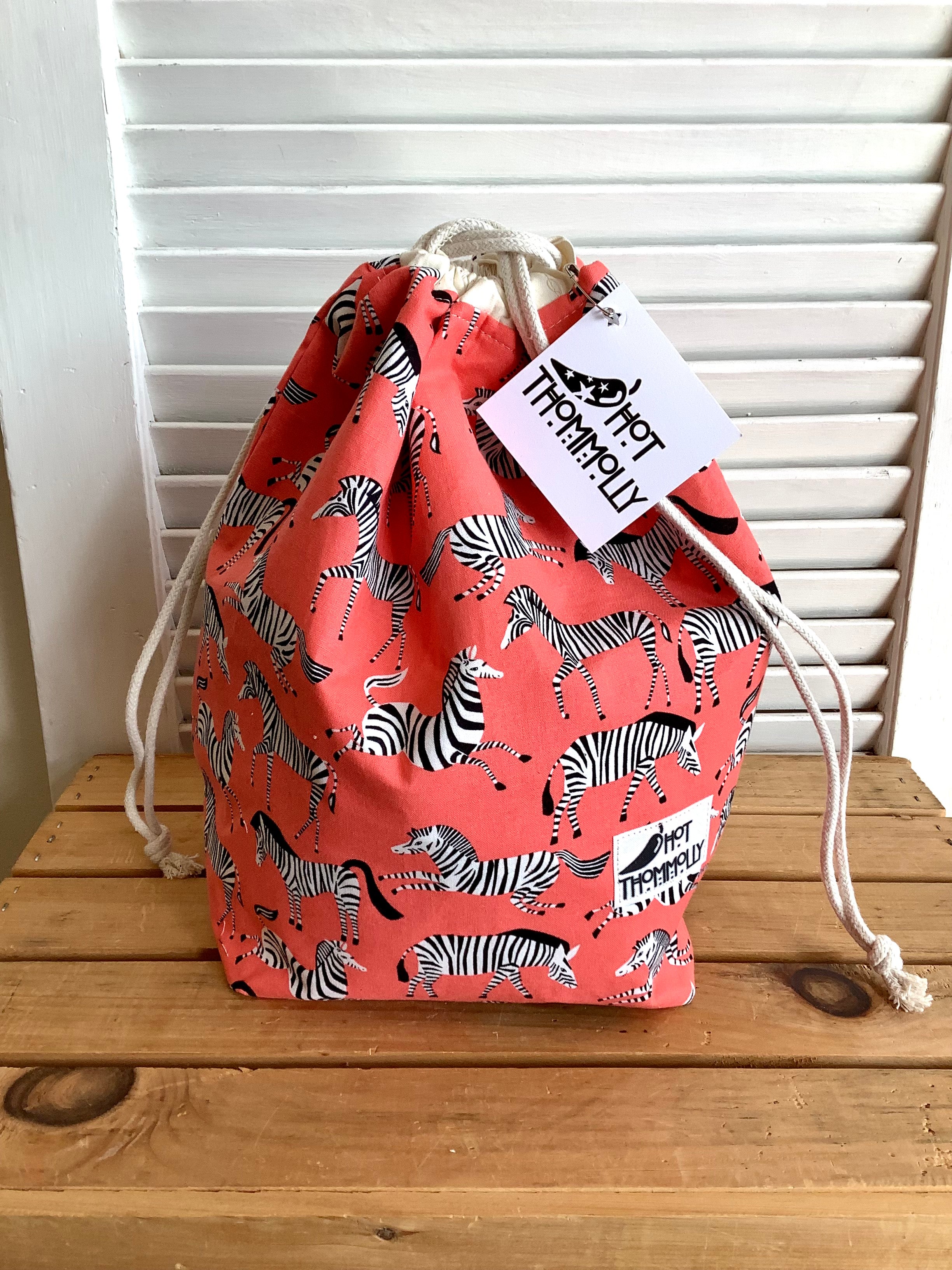 Drawstring Bags by Hot Thommolly