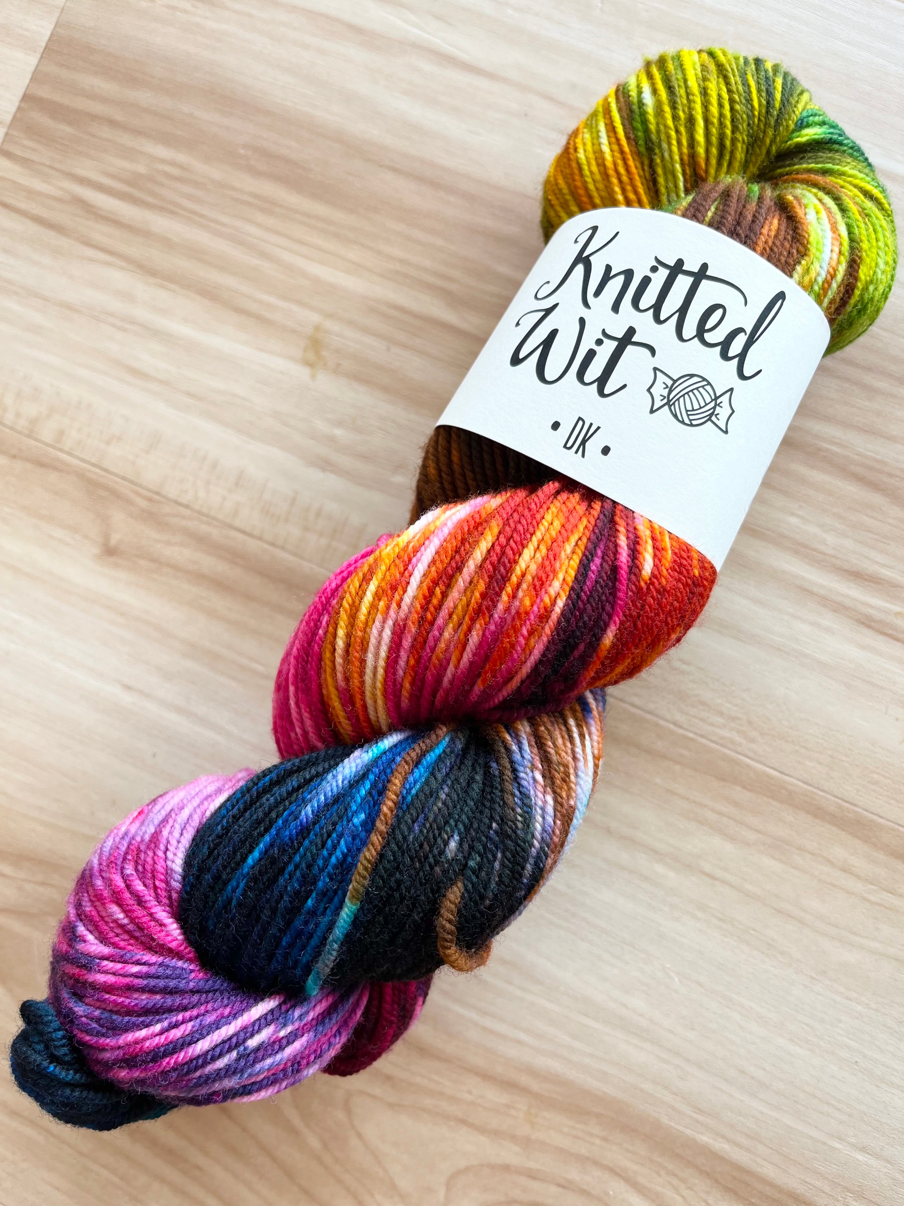 Autumn Rainbow - Knitted Wit DK
