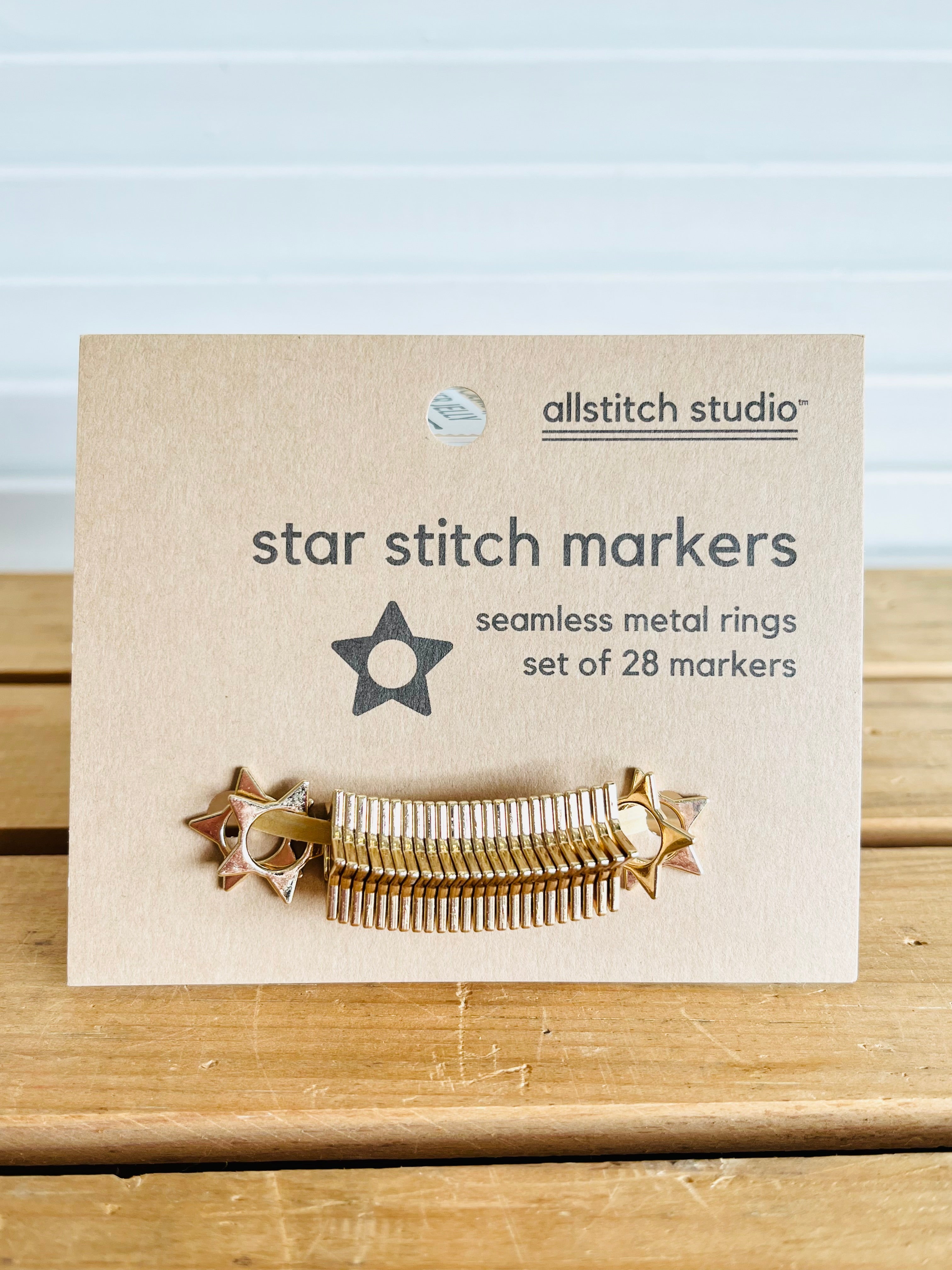 Star Ring Stitch Markers