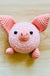 Pig - Crocheted tape measure