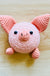 Pig - Crocheted animal tape measure