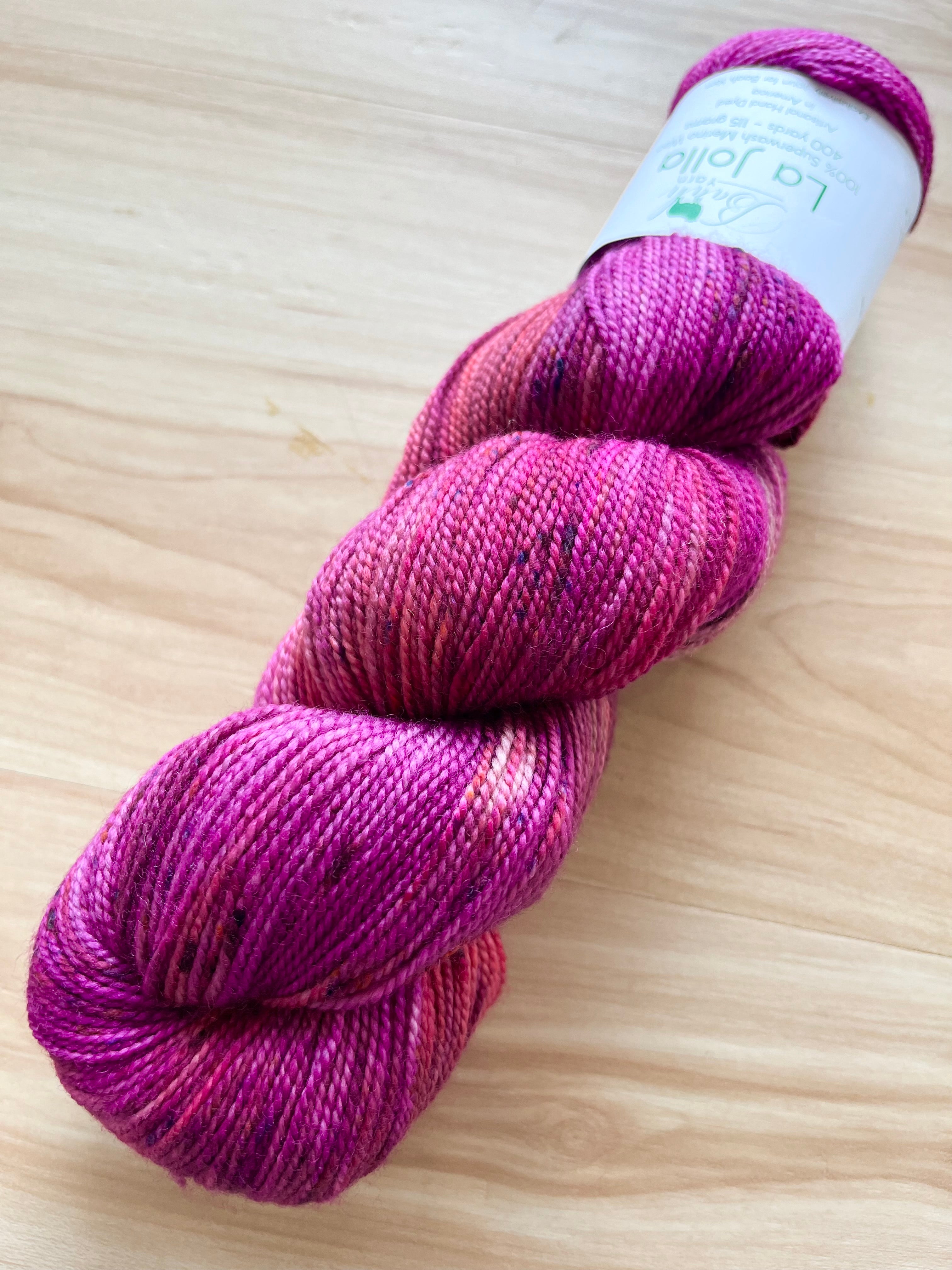 Charged Up Cherry - La Jolla from Baah Yarn