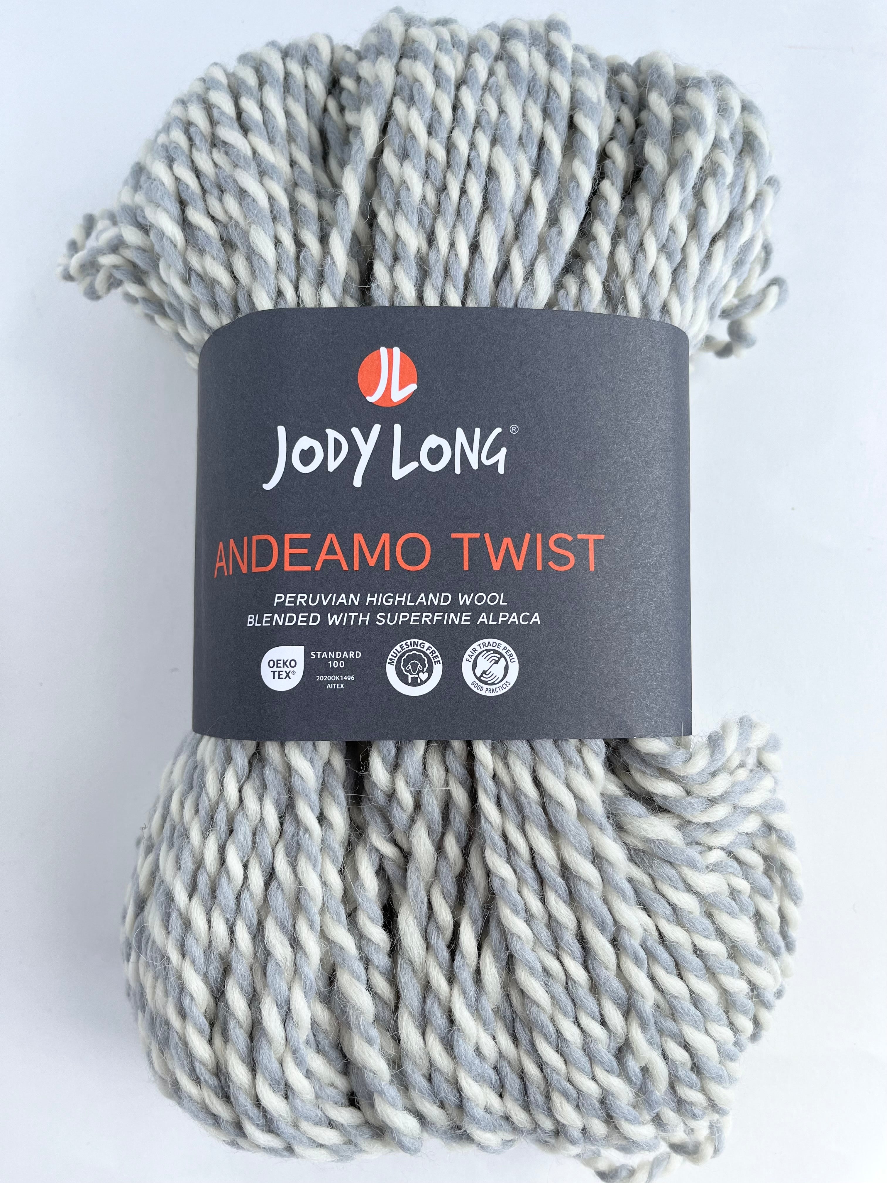 Andeamo Twist yarn by Jody Long