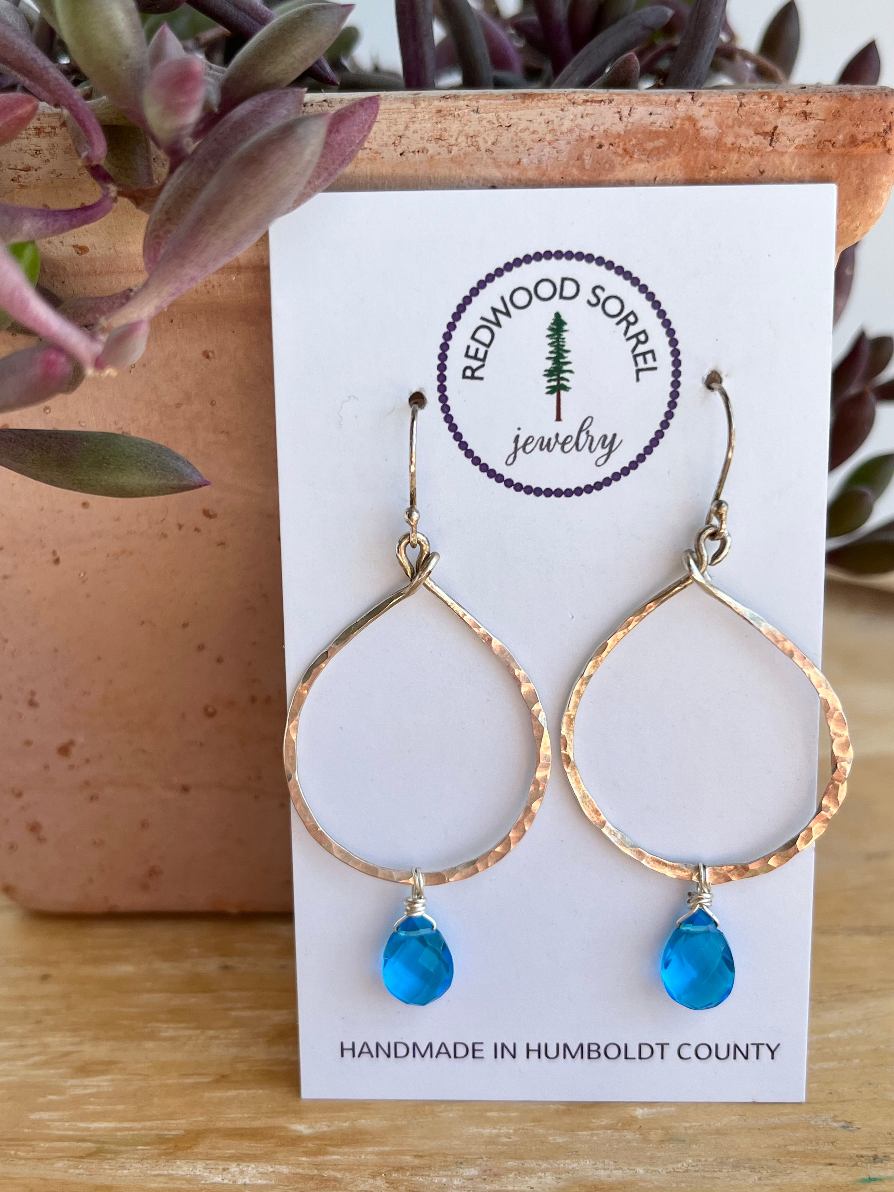 Earrings from Redwood Sorrel Jewelry