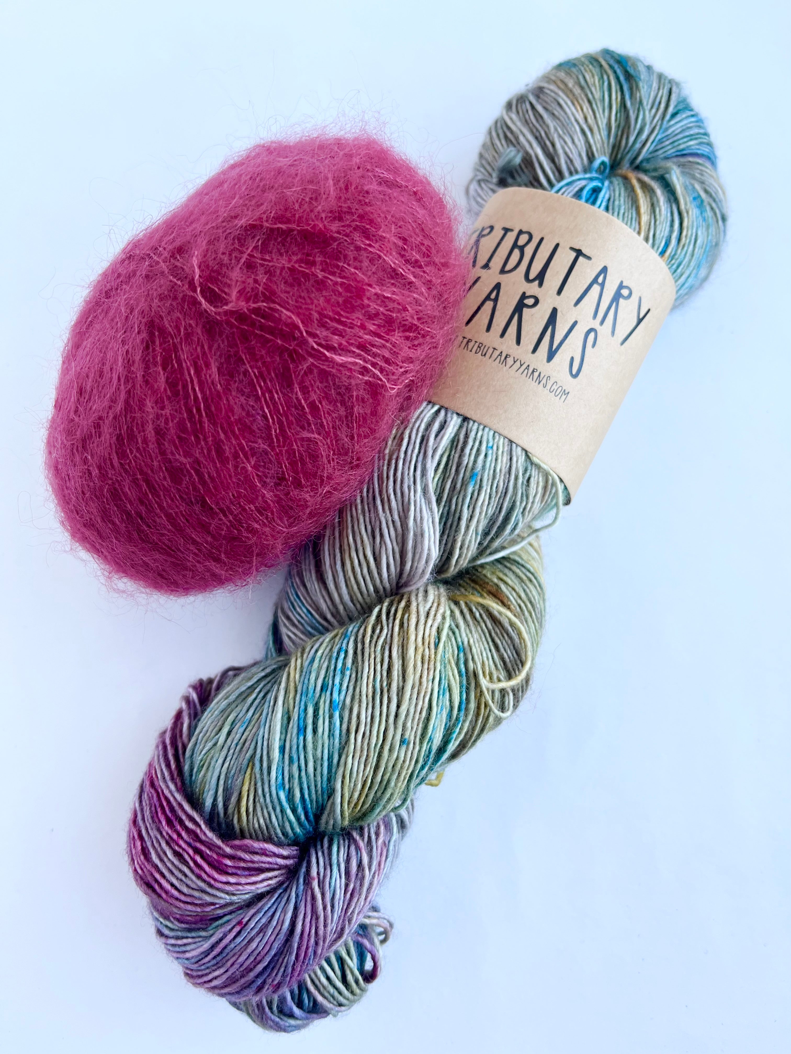 Tiny Windows Shawl kit from Sweet Shop Patterns