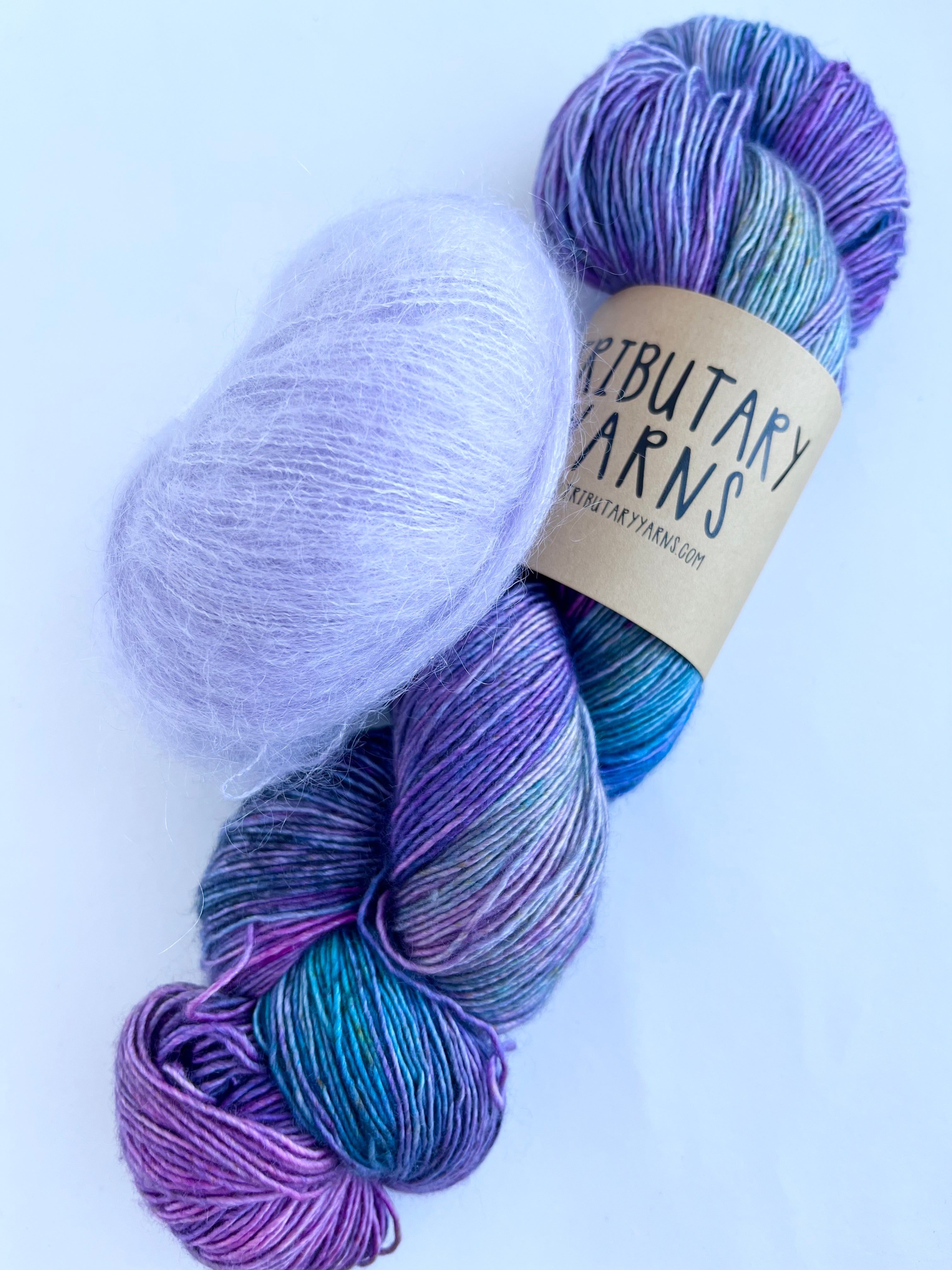 Tiny Windows Shawl kit from Sweet Shop Patterns