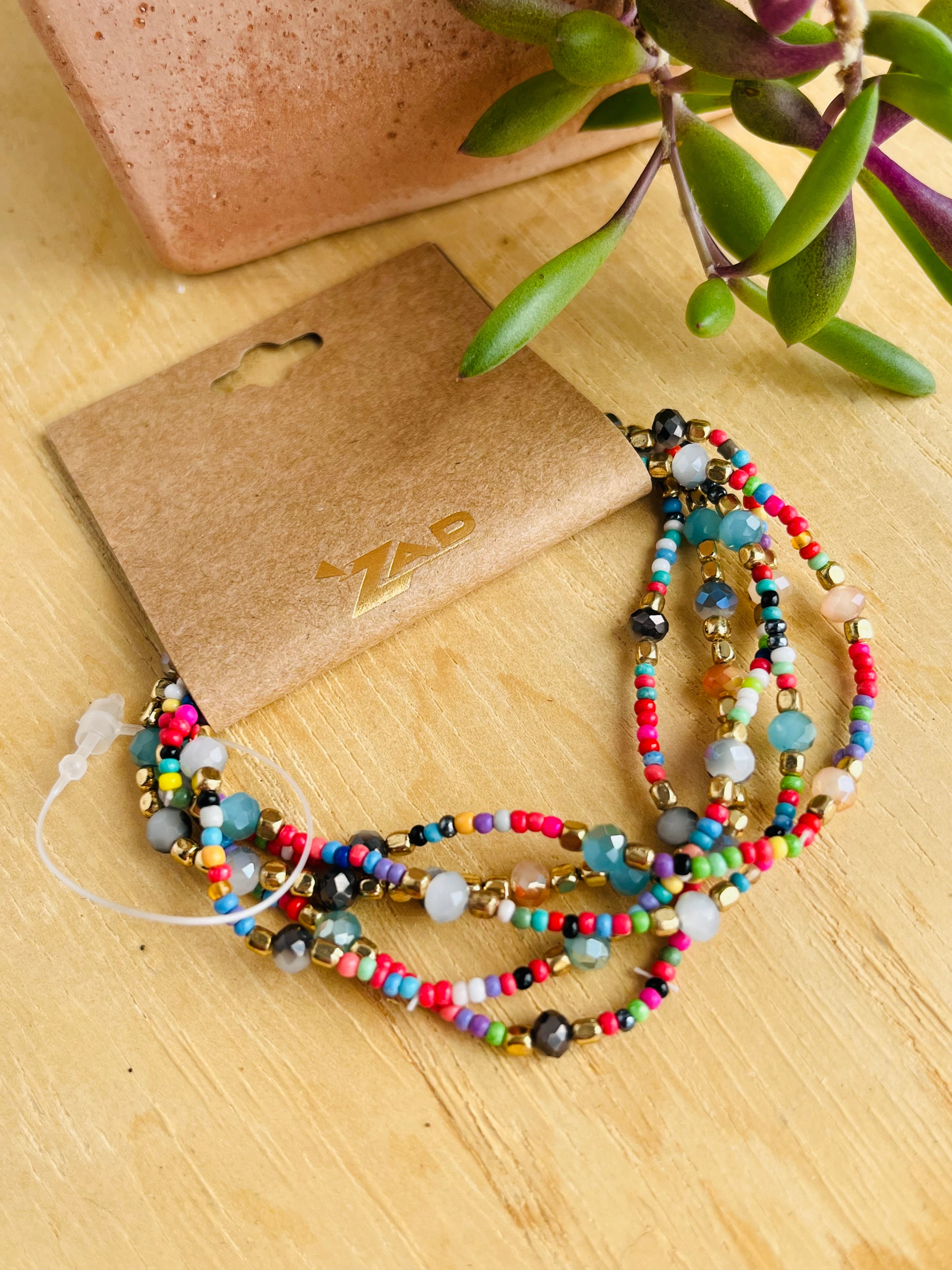 Multi-bead Stretch Stack Bracelets