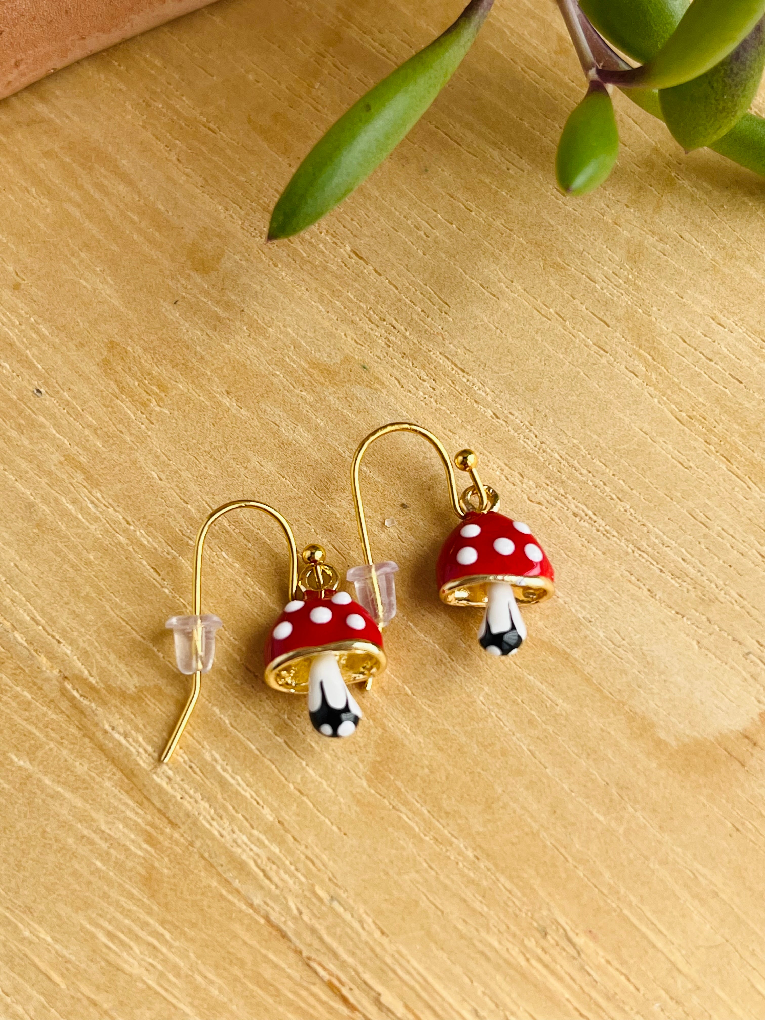 Enamel Earrings