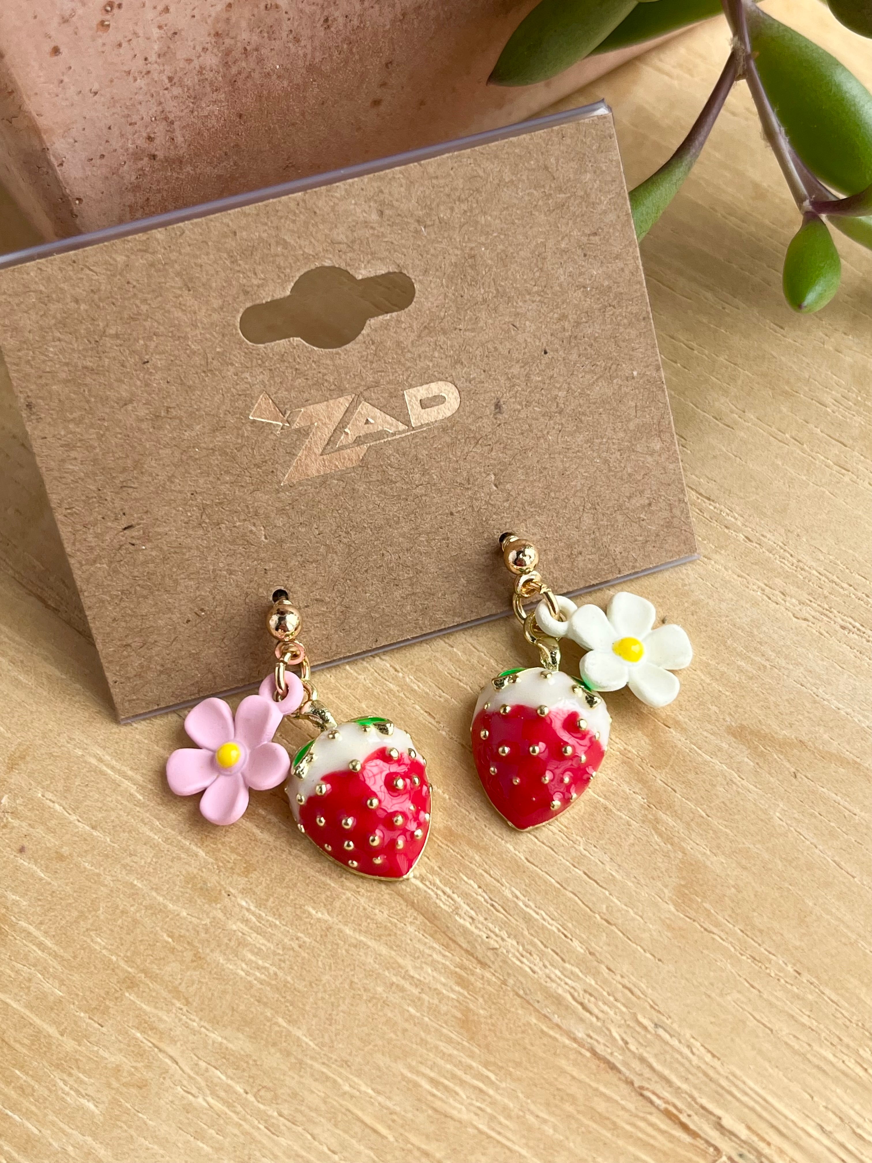 Enamel Earrings