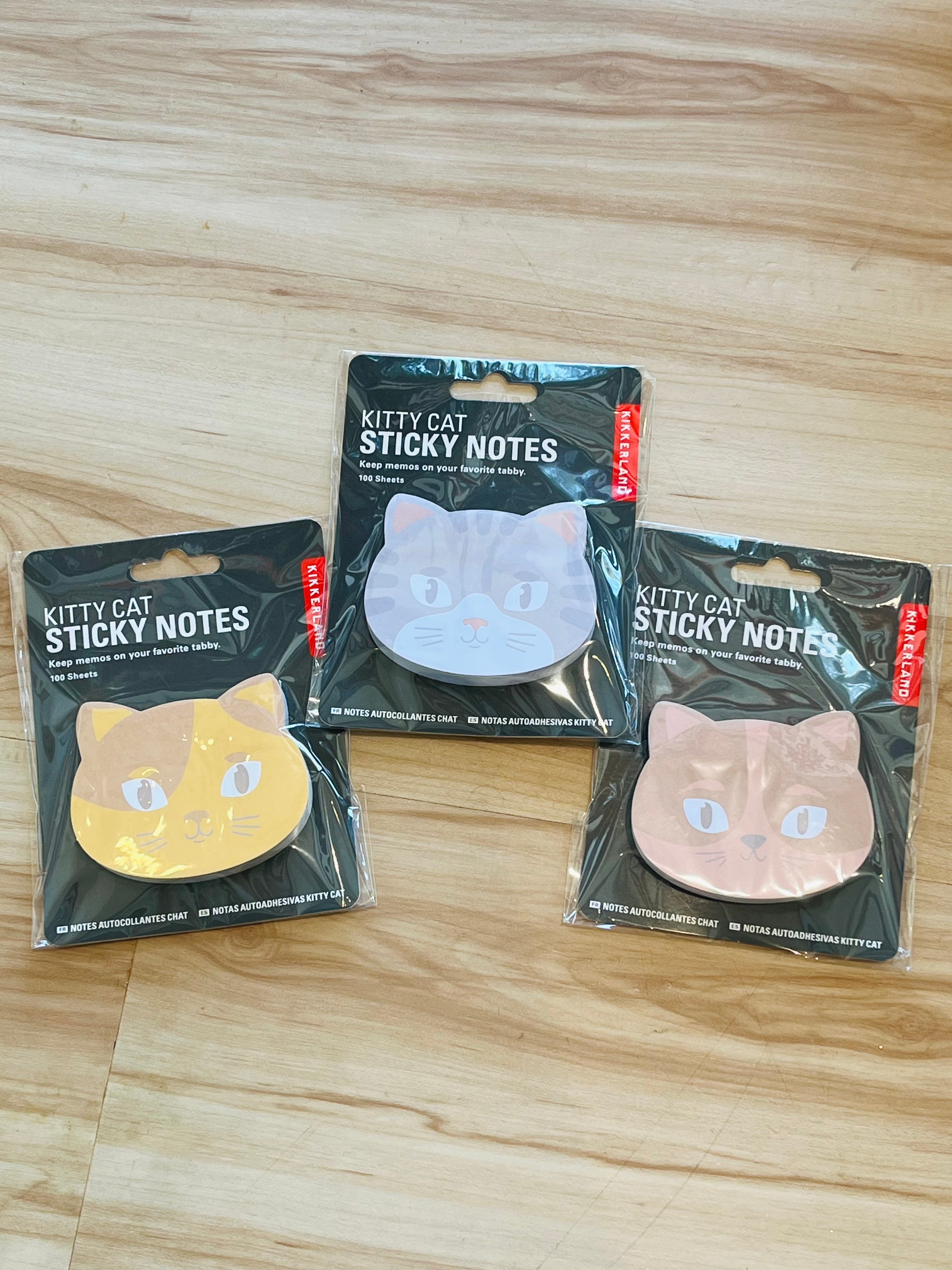Kitty Cat Sticky Notes